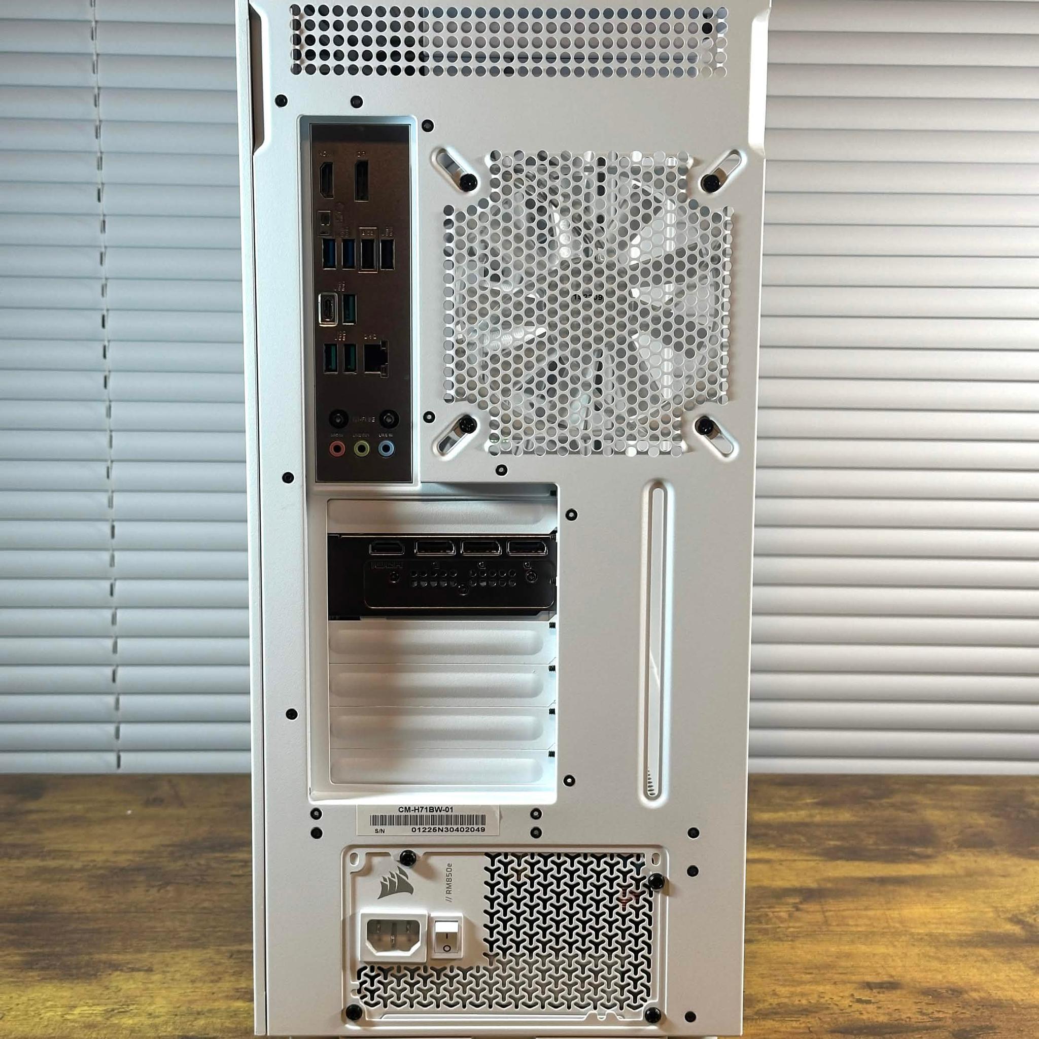 RTX 5070 12GB | Ryzen 7 7700X | 32GB DDR5 | 4TB Storage | Win11 | WIFI | 1440P White Gaming PC