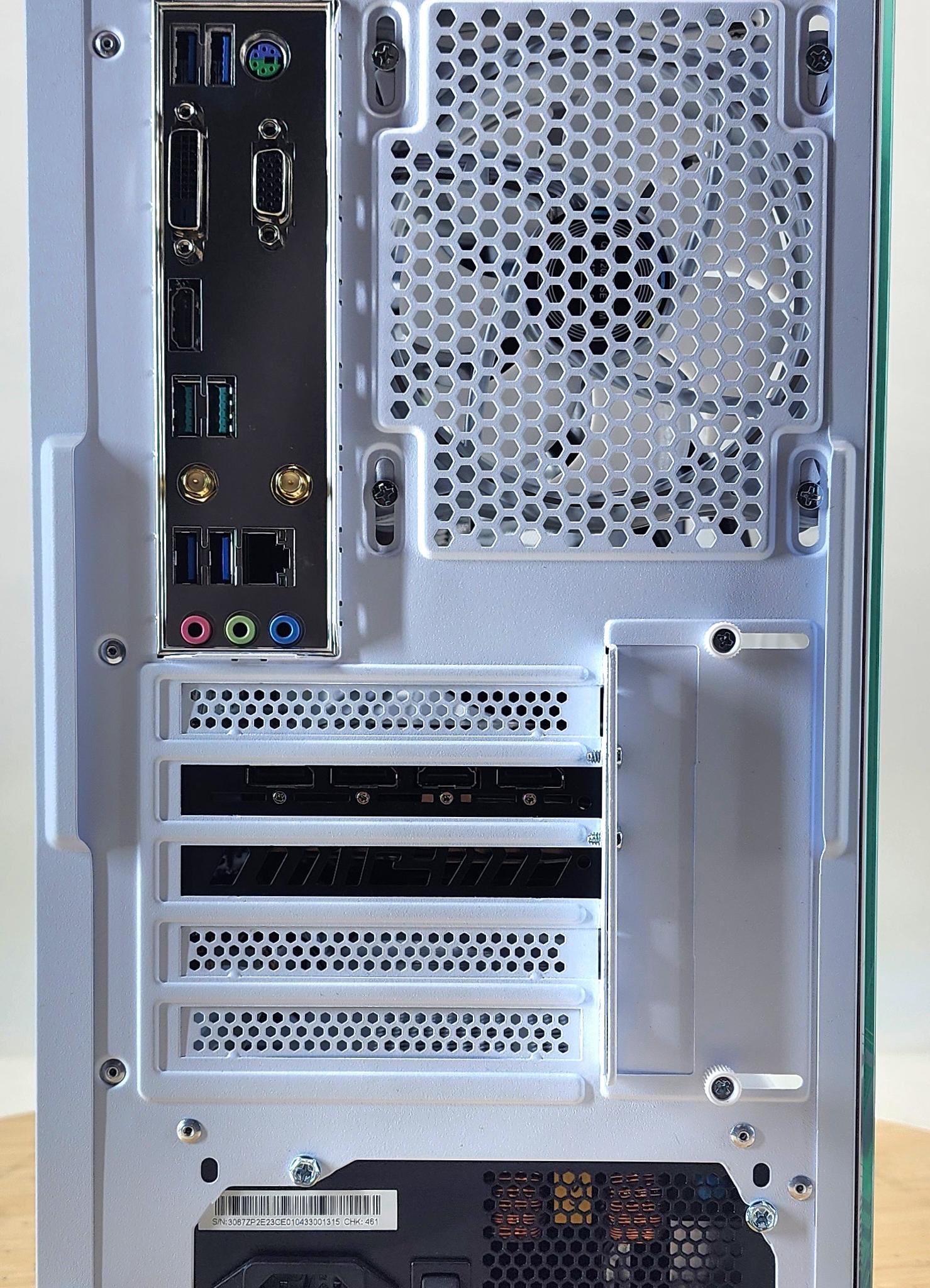 Gaming PC Ryzen 7 5700X 16GB RAM 500GB SSD RX 6600 XT 8GB Windows 11 Computer
