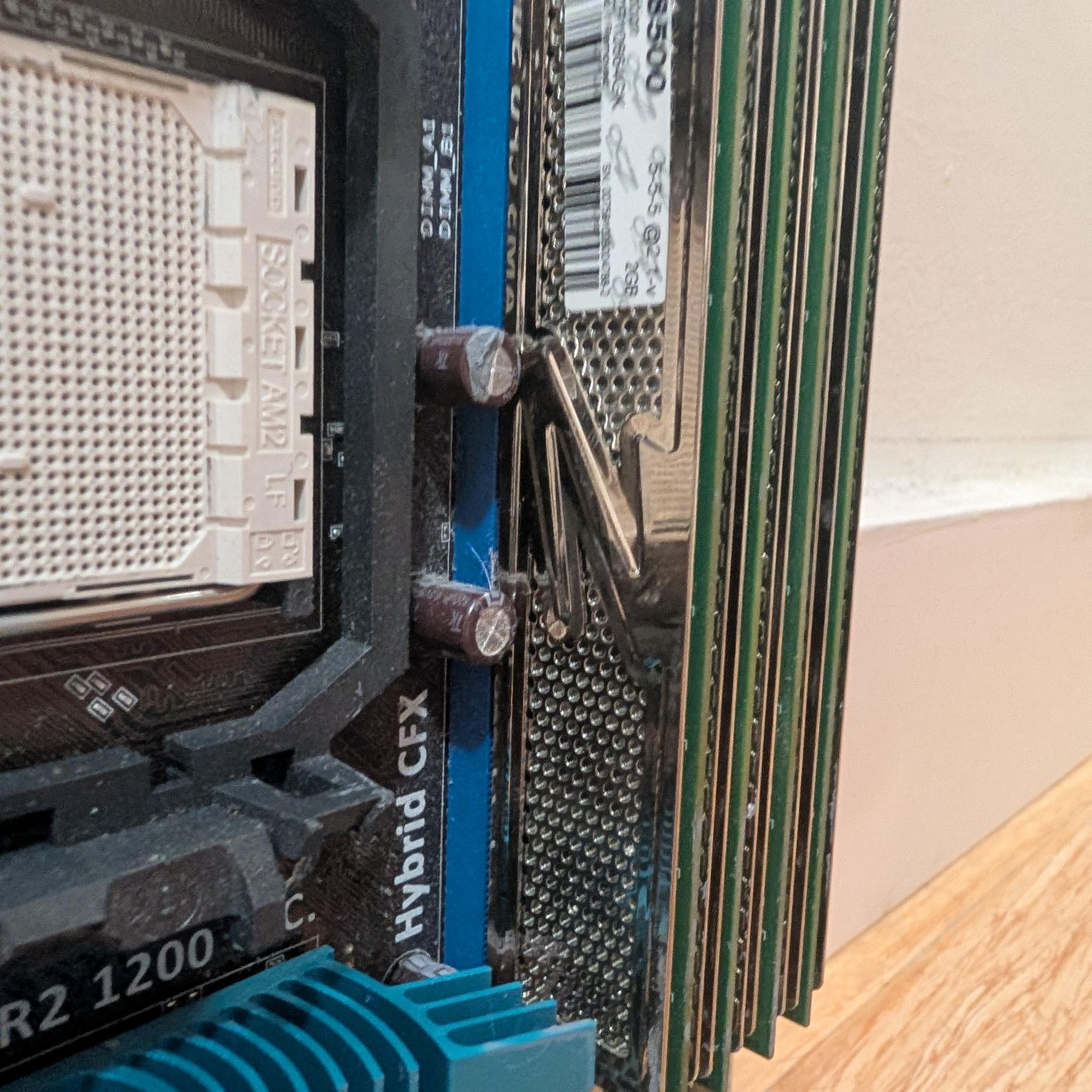 AMD AM3 Motherboard and 8GB DDR2 ZRAM