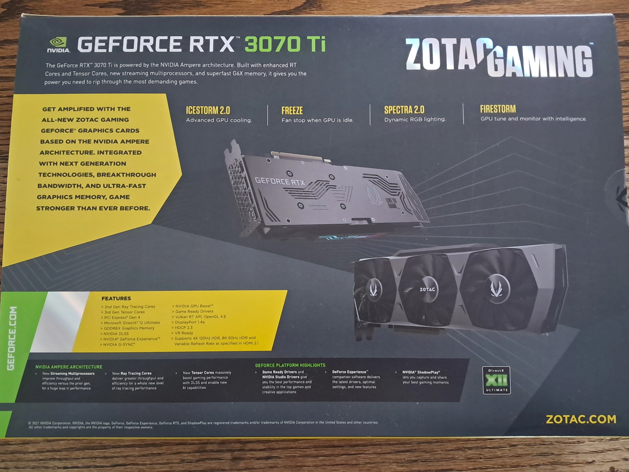 Zotac 3070 Ti Trinity OC