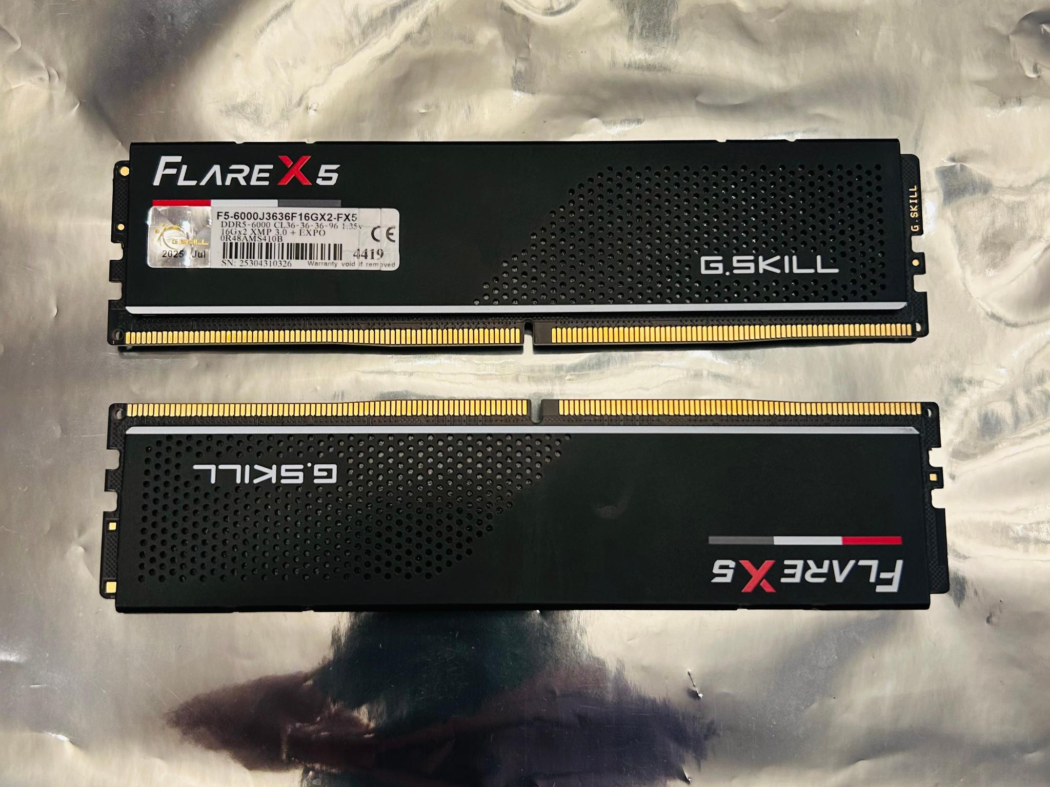G.SKILL Flare X5 Series AMD EXPO 32GB