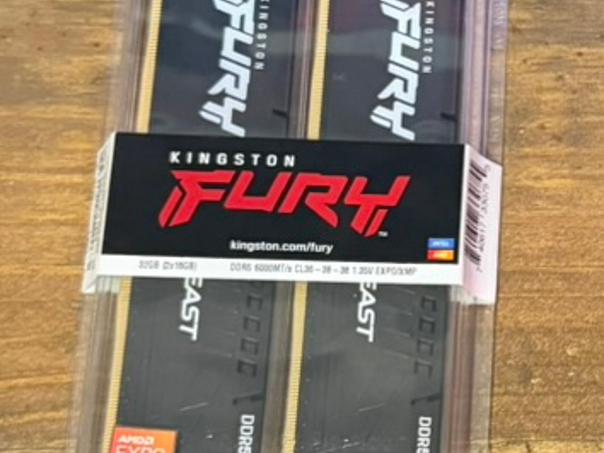 🔥 BRAND NEW: Kingston Fury BEAST 32GB (2x16GB) DDR5 6000 CL36