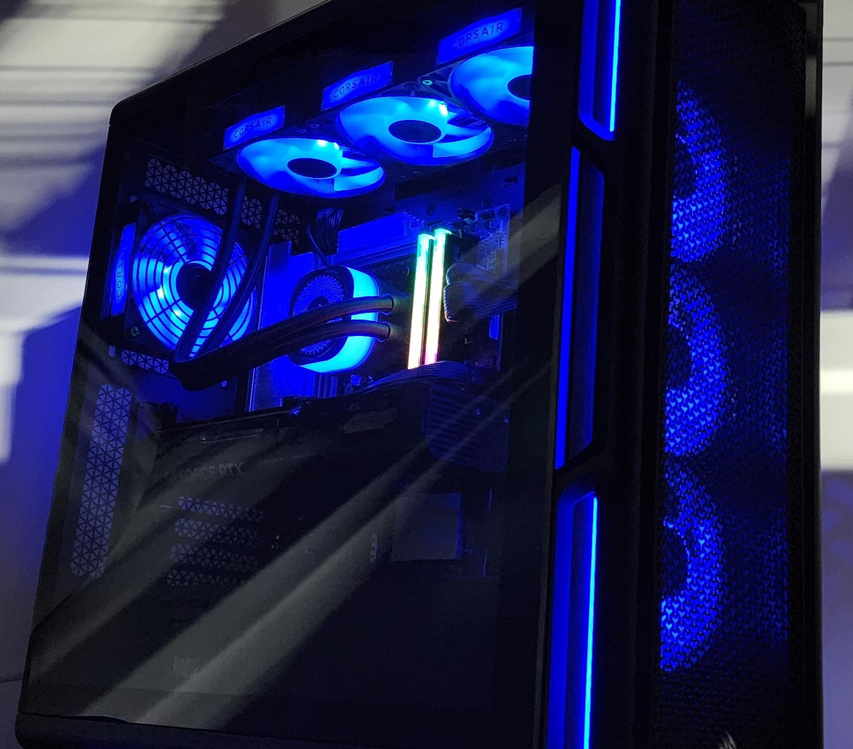 Gaming PC Ryzen 7 9800X3D 32GB RAM 2TB SSD RTX 5080 16GB Windows 11 Computer