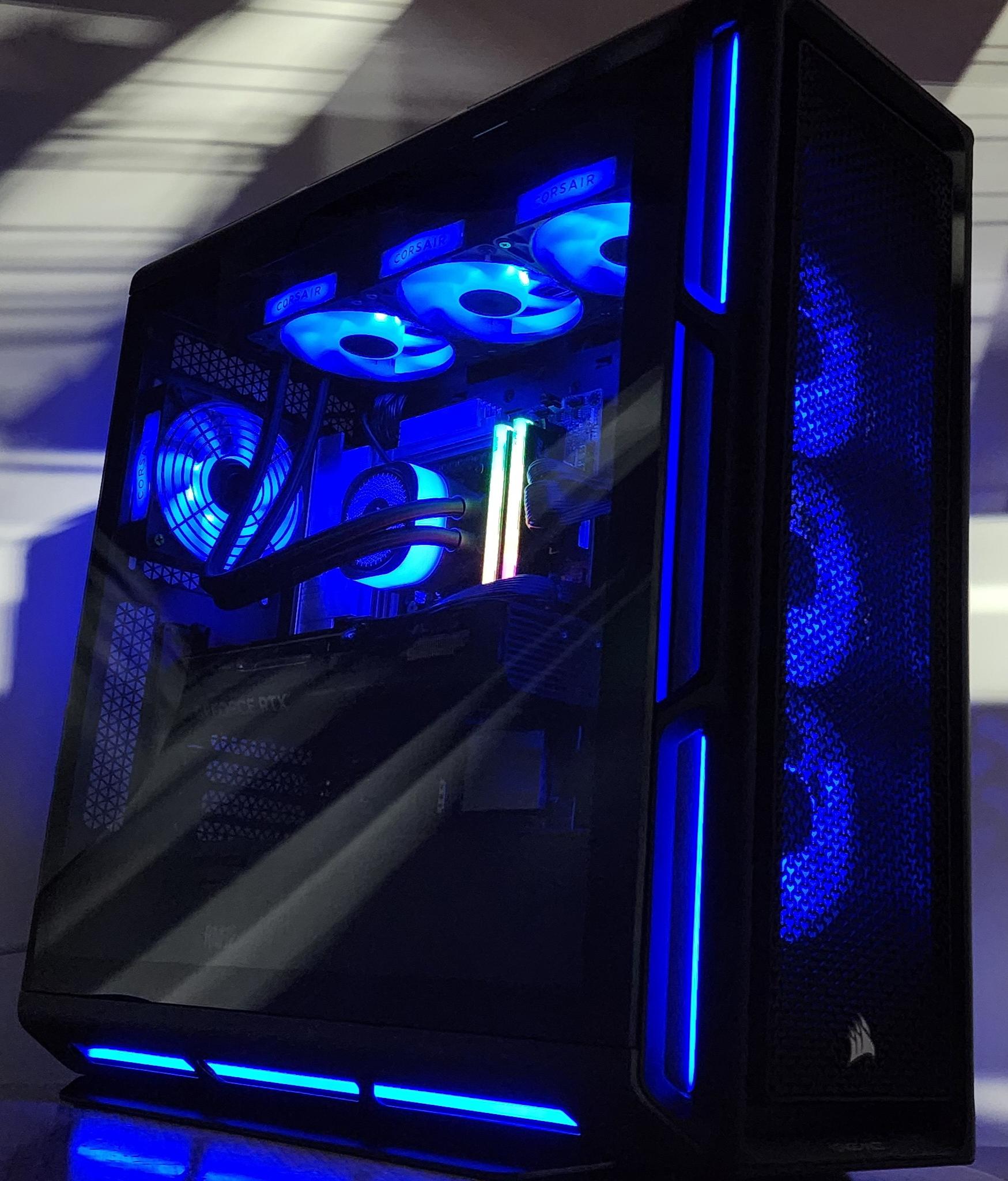 Gaming PC Ryzen 7 9800X3D 32GB RAM 2TB SSD RTX 5080 16GB Windows 11 Computer