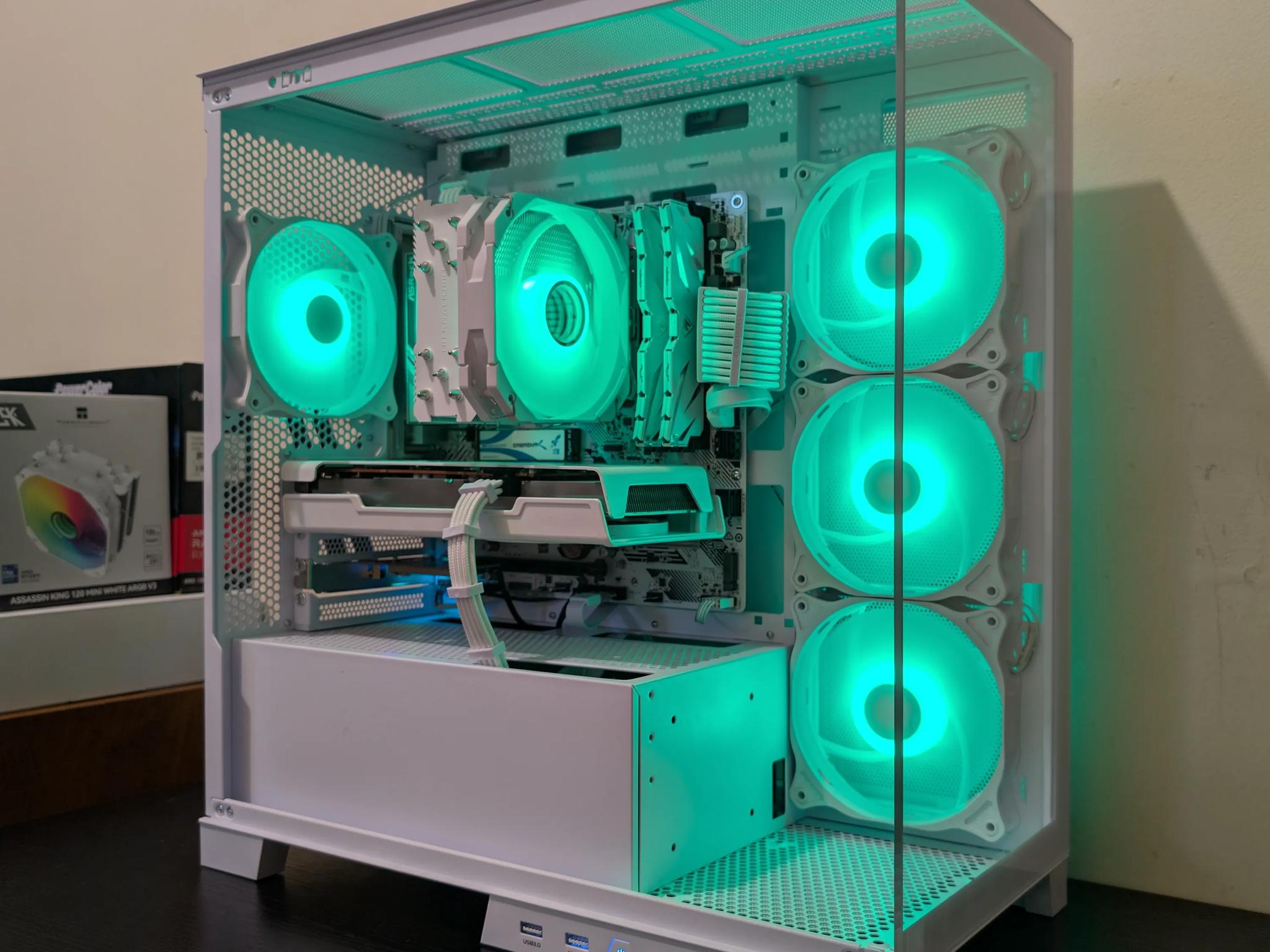 🐻‍❄️ White Gaming PC | RX 6600 | Ryzen 5 3600 | 1TB SSD | 32GB RAM | WiFi 6 & Bluetooth 🐻‍❄️