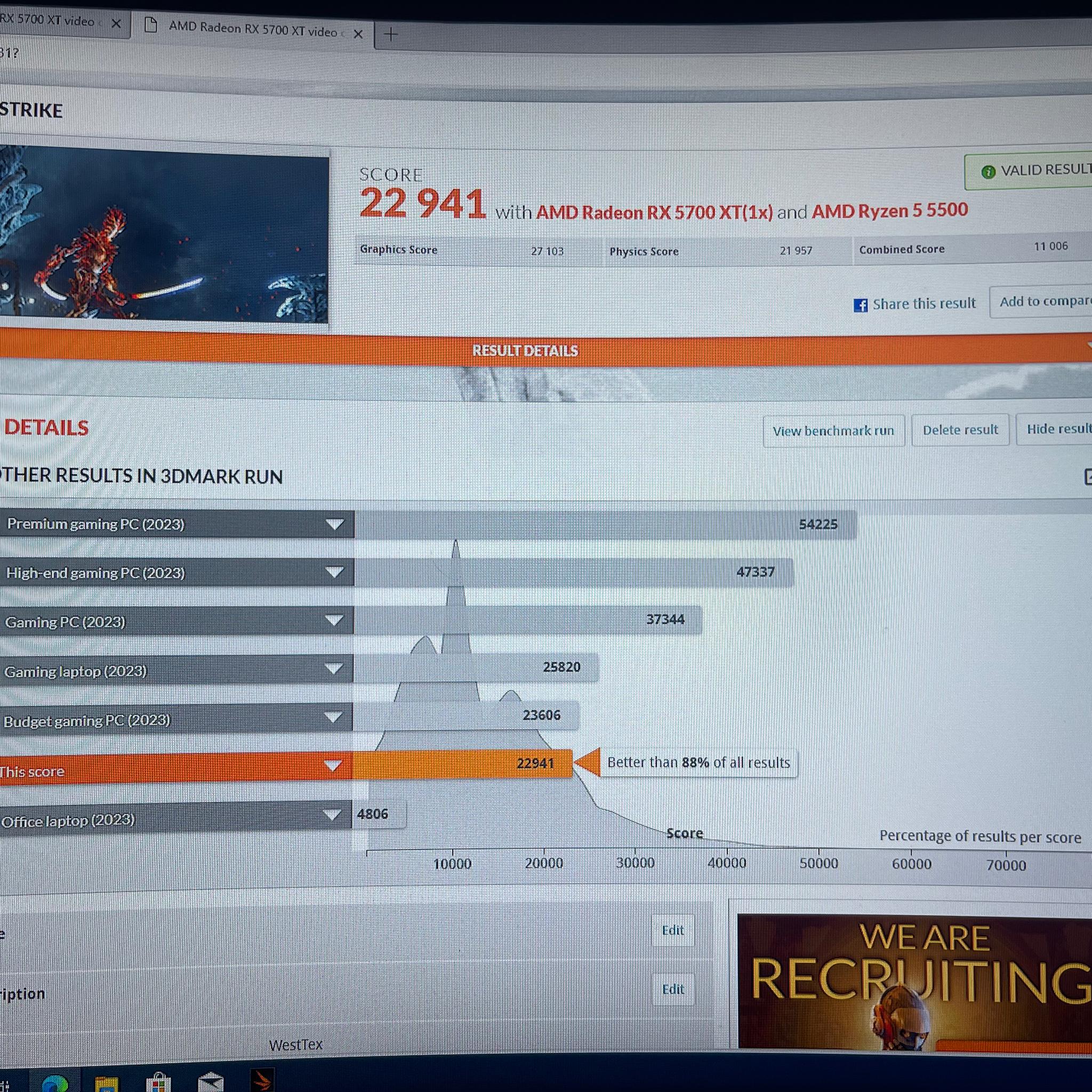 RX 5700XT + R5-5500