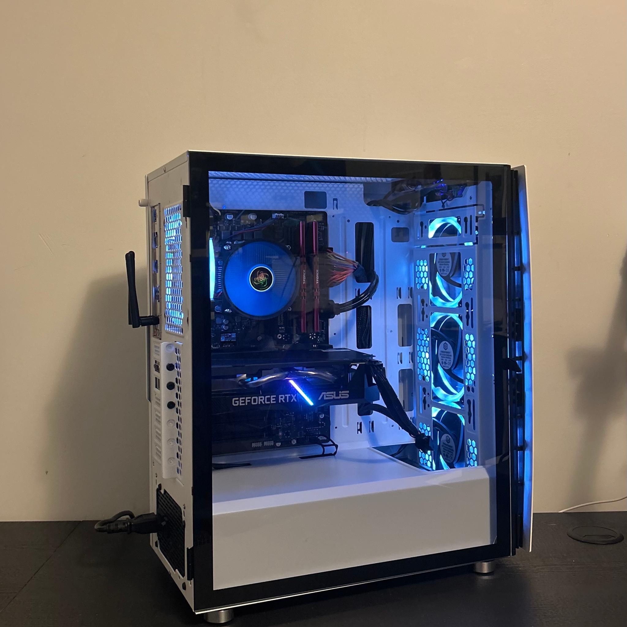 GeForce RTX 2060 Custom Gaming PC - Core i5-11400F, 16GB RAM, 512GB NVMe SSD