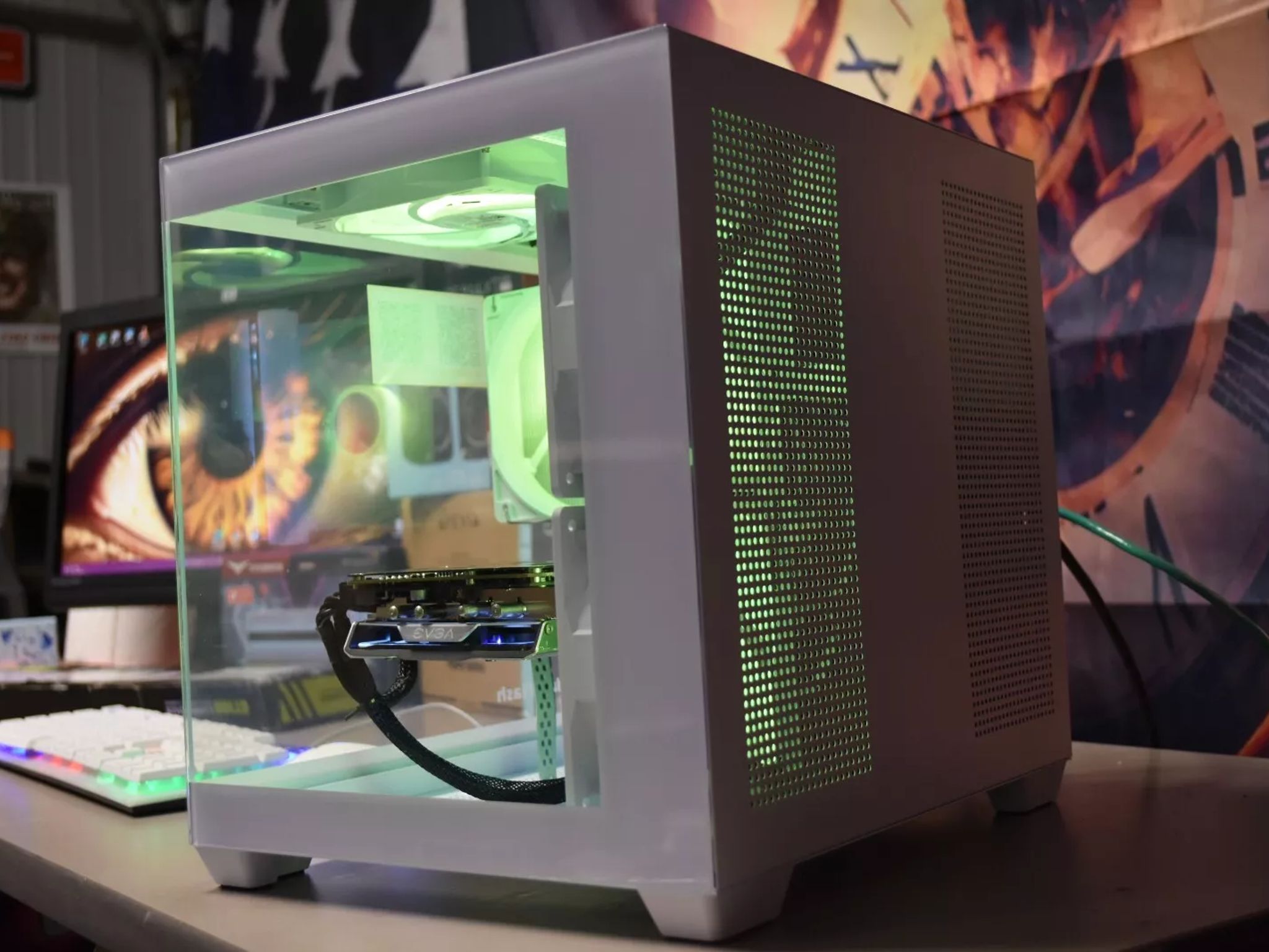 Gaming PC Intel I 5 9400F RGB  16 GBS of Ram GPU Evga G Force FTW 1080 8 GB NVME 1TB 600 Watt PSU