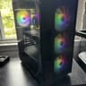 GAMING PC i5 8GB NVIDIA GTX 660 RGB Lighting RGB Fans Computer