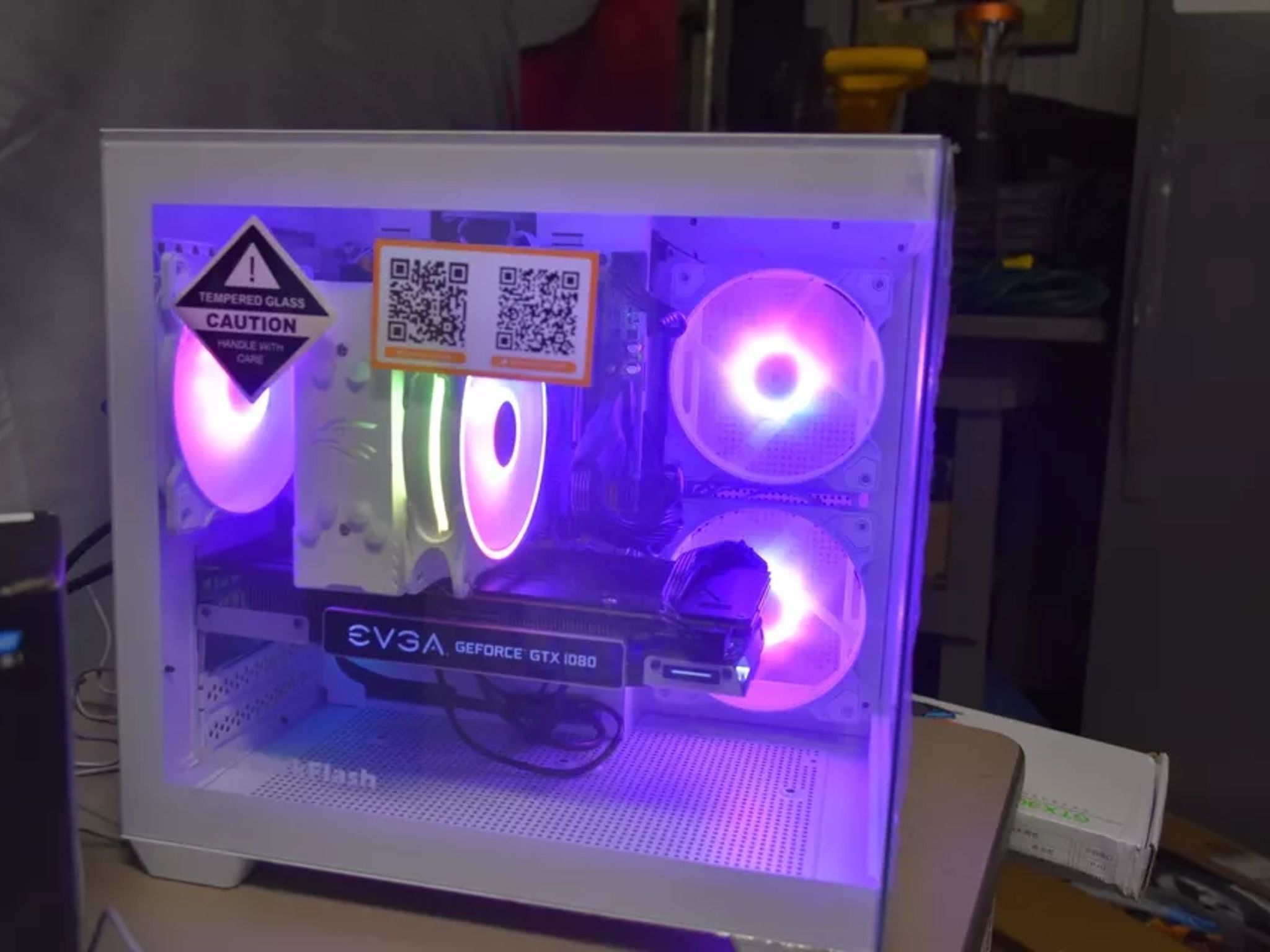 Gaming PC Intel Xeon 2680V4 32GB of Ram GPU GTX1080 Samsung 500GB M .2 500 GBHHD