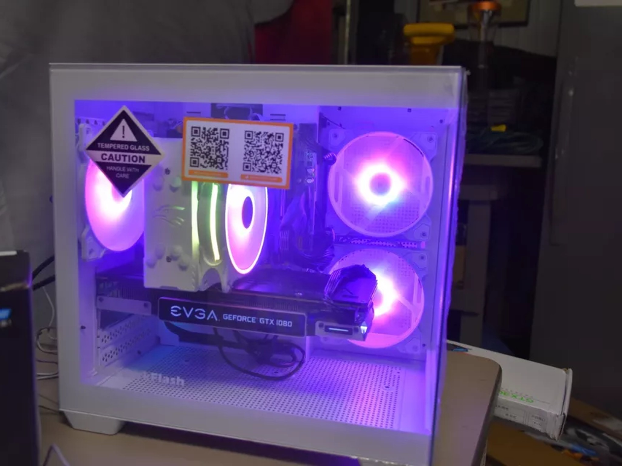 Gaming PC Intel Xeon 2680V4 32GB of Ram GPU GTX1080 Samsung 500GB M .2 500 GBHHD