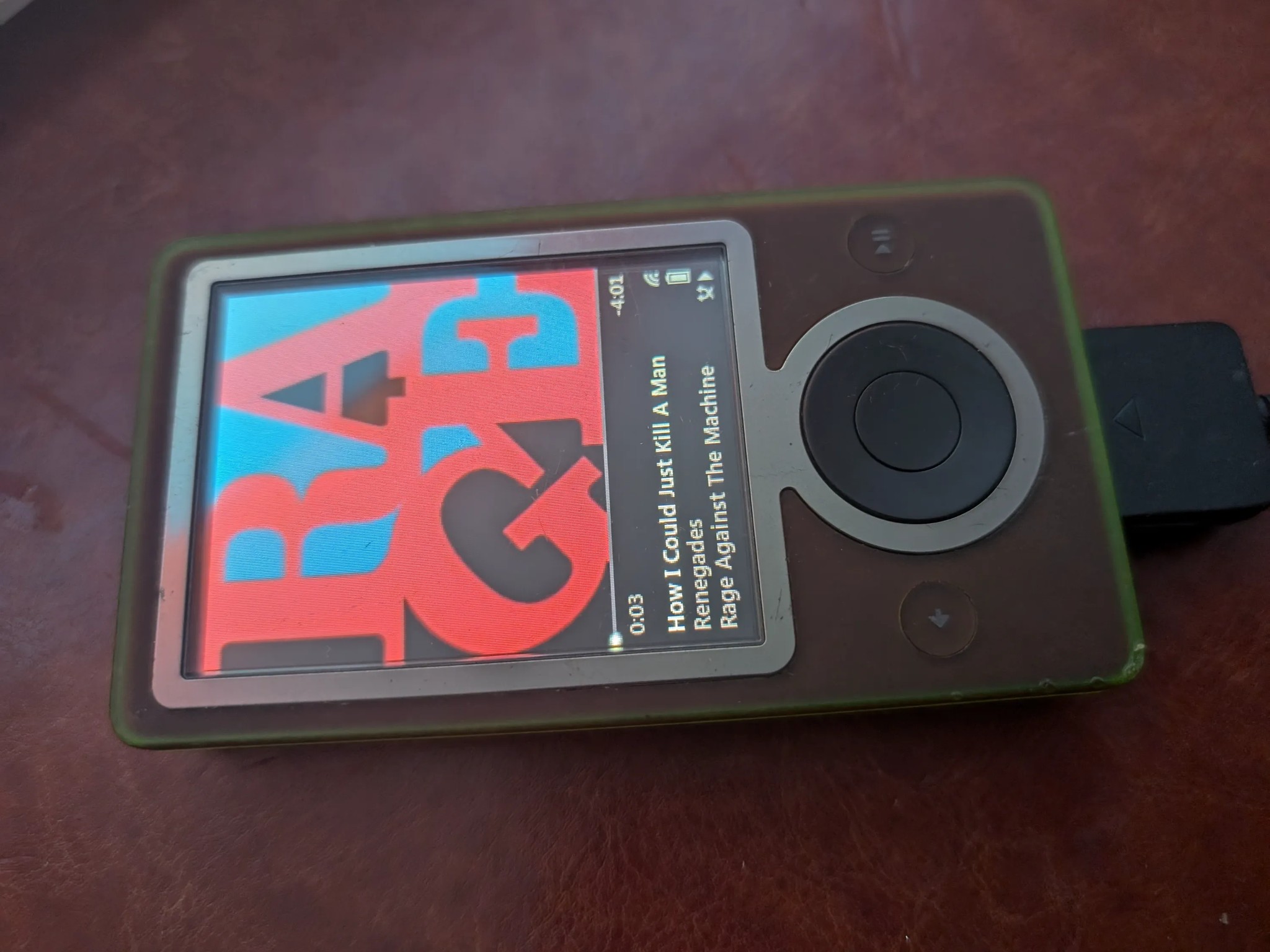 Zune Brown & Green WORKS