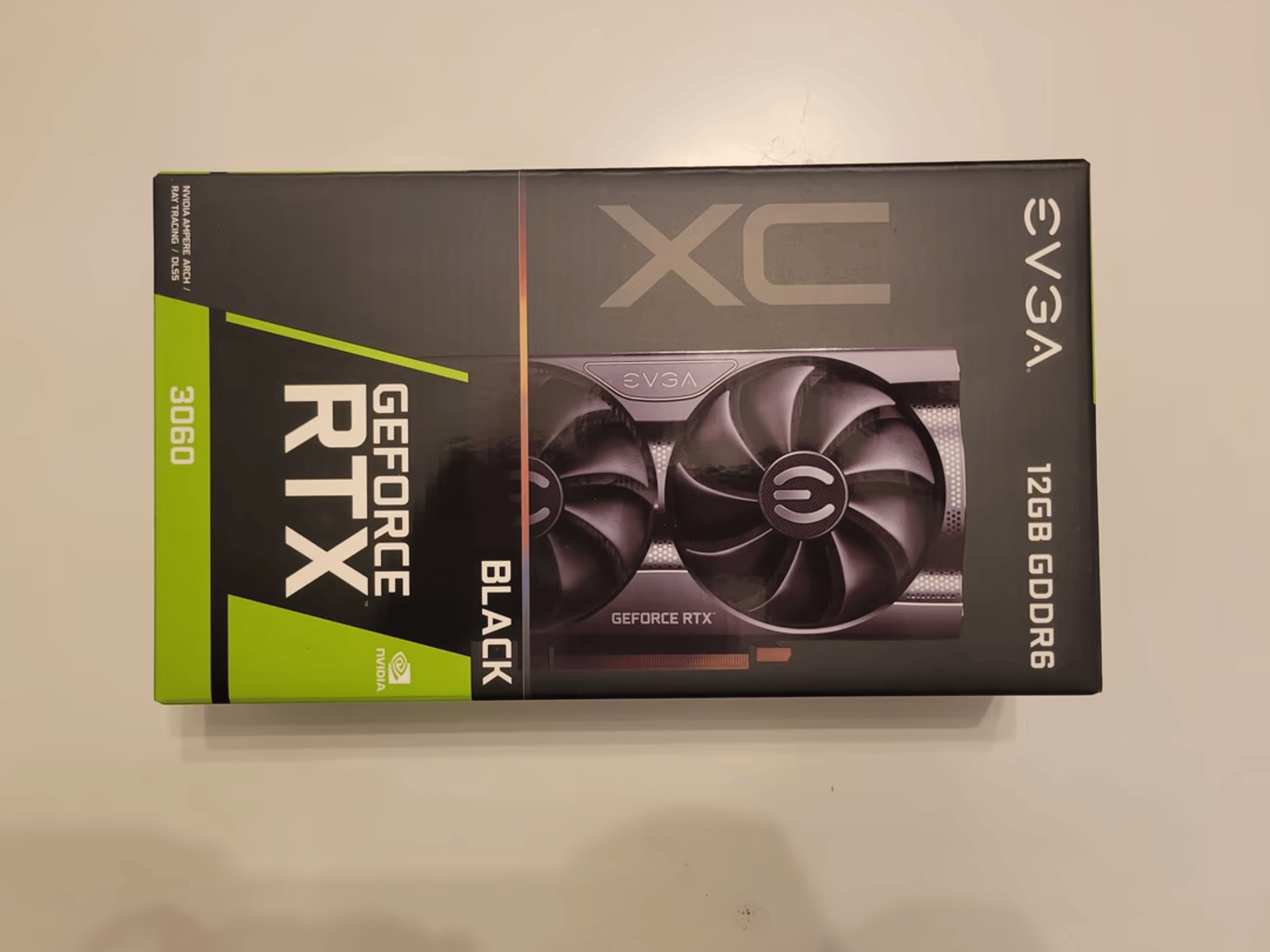 Brand New | EVGA RTX 3060 XC Black Gaming | 12G-P5-3655-KR | LHR 