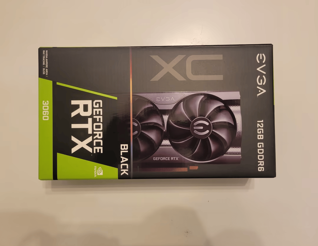 Brand New | EVGA RTX 3060 XC Black Gaming | 12G-P5-3655-KR | LHR 