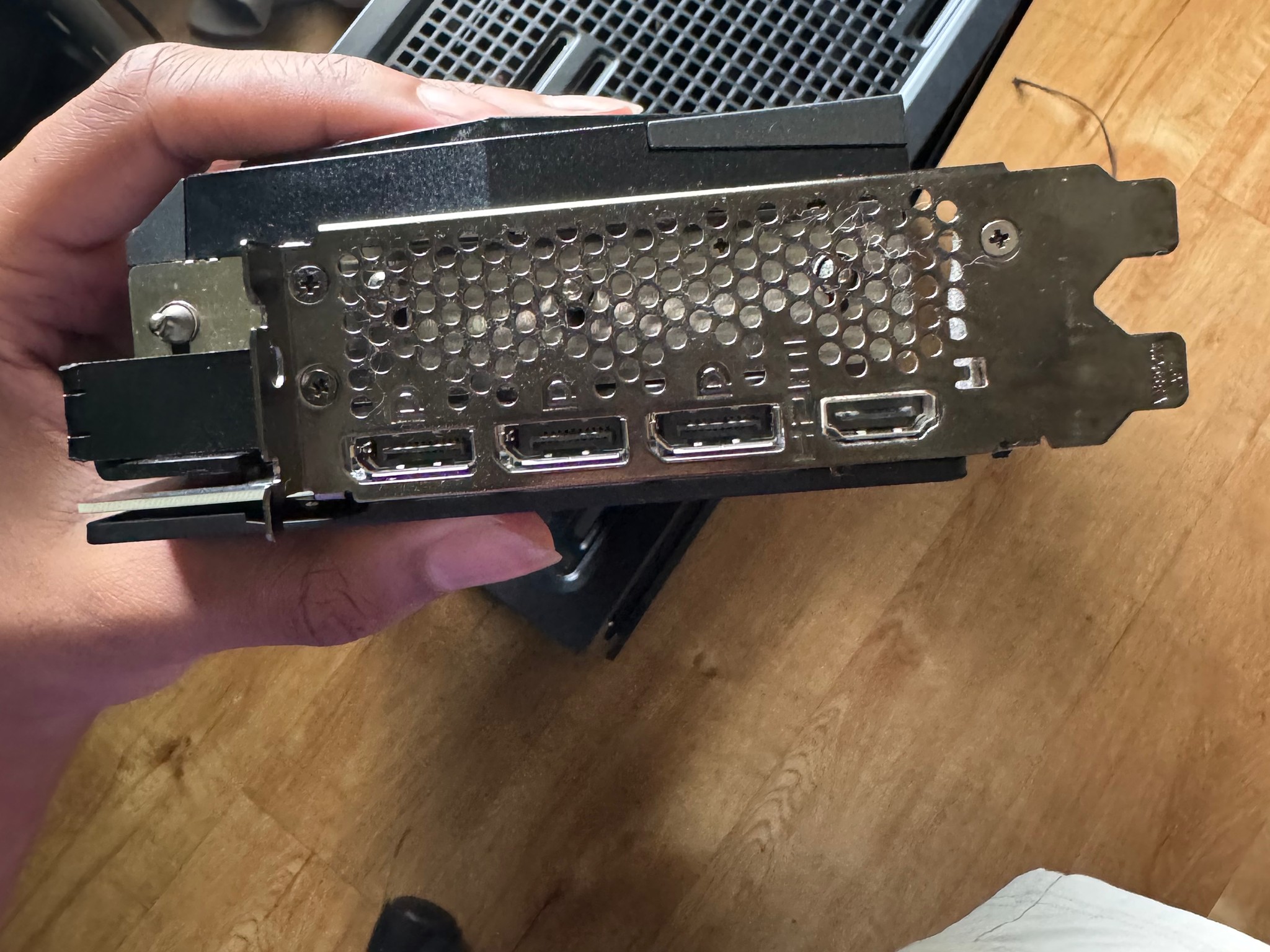 MSI RTX 3060 12gb GAMING X TRIO with Vertical GPU Mount