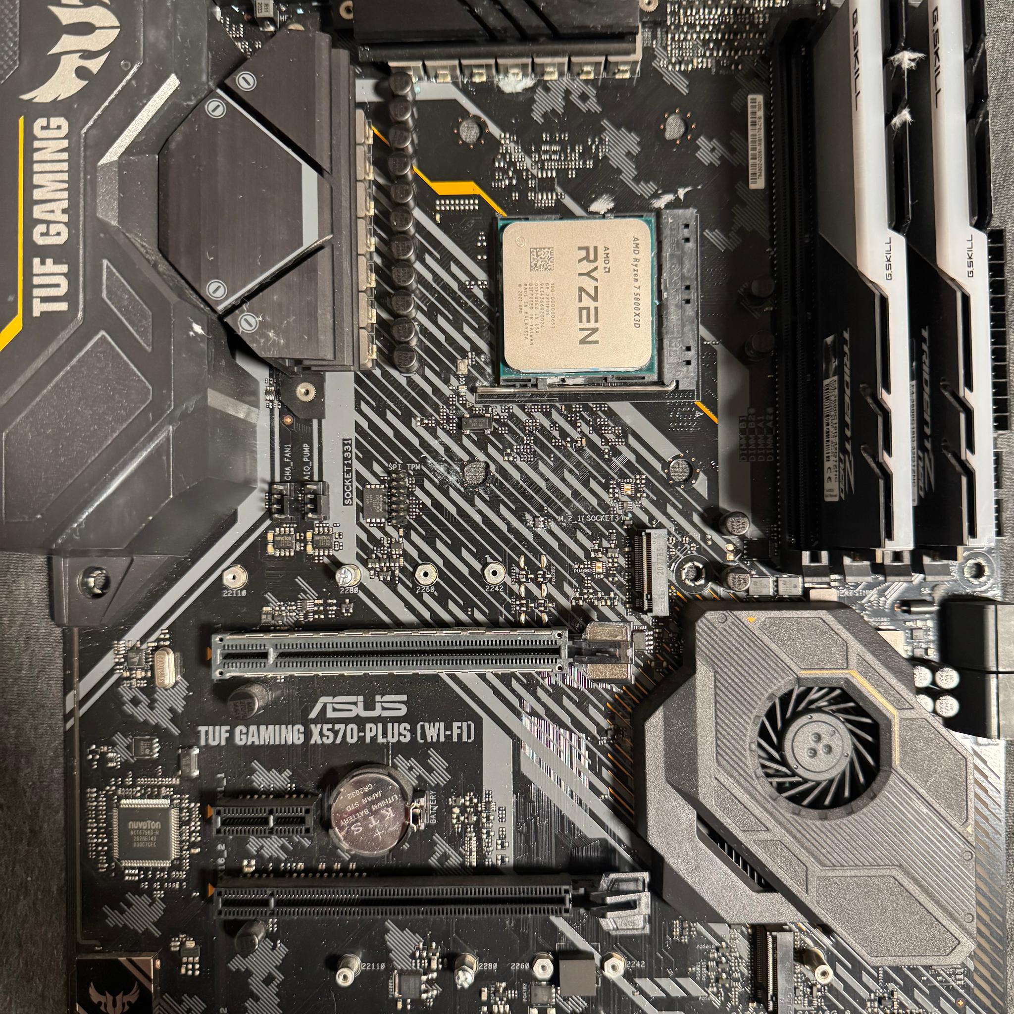 CPU/RAM/MOBO Bundle: 5800X3D 32GB DDR4-3600 X570 MB