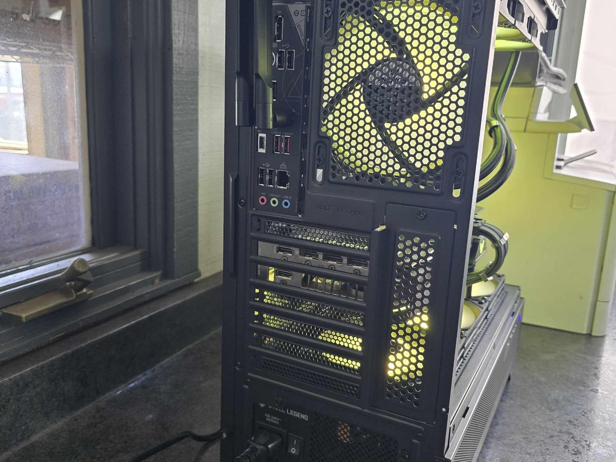 🟡⚫1440P CUSTOM PC | ASUS TUF RTX 3080 | RYZEN 5 7600X | OKINOS AQUA 7 CASE⚫🟡