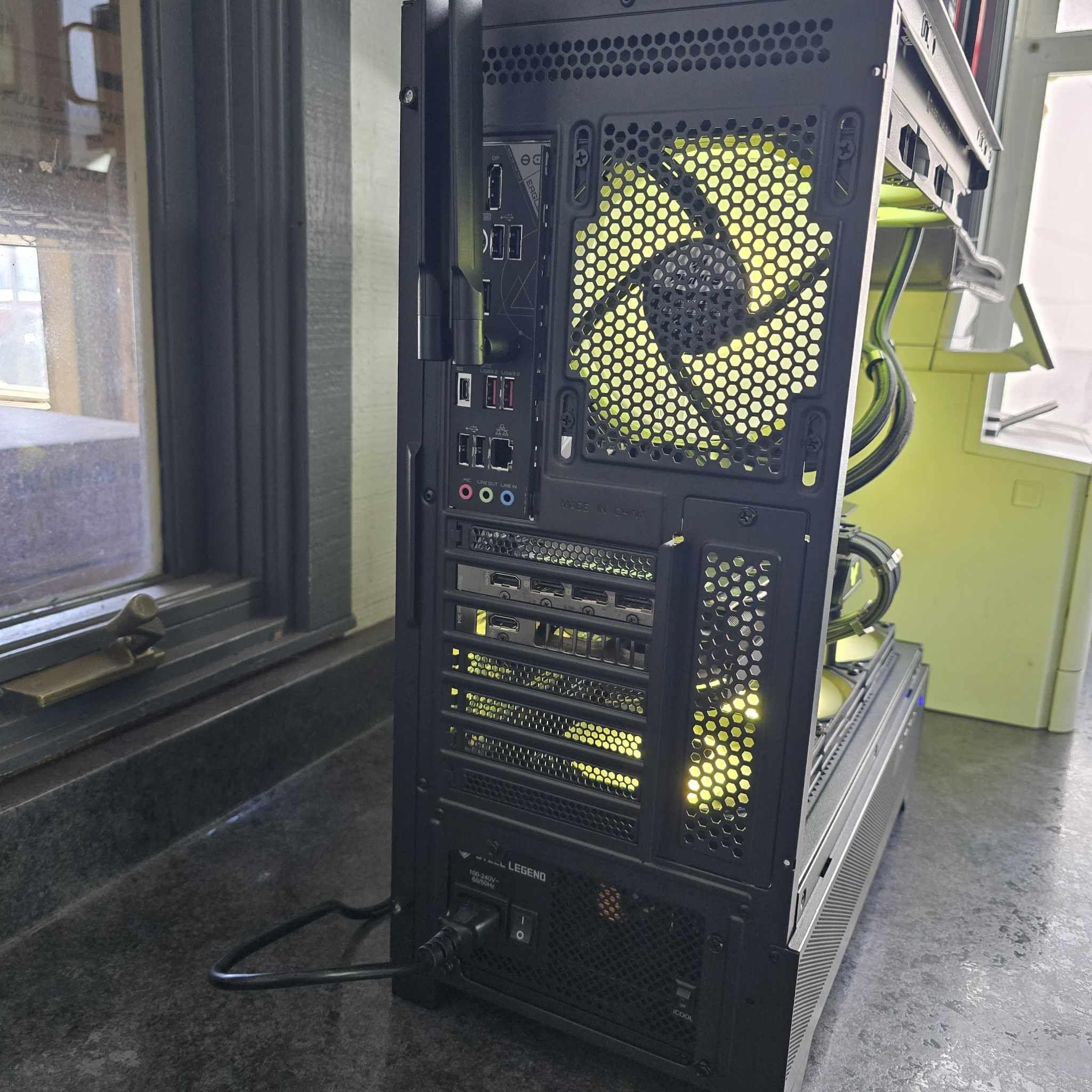 🟡⚫1440P CUSTOM PC | ASUS TUF RTX 3080 | RYZEN 5 7600X | OKINOS AQUA 7 CASE⚫🟡