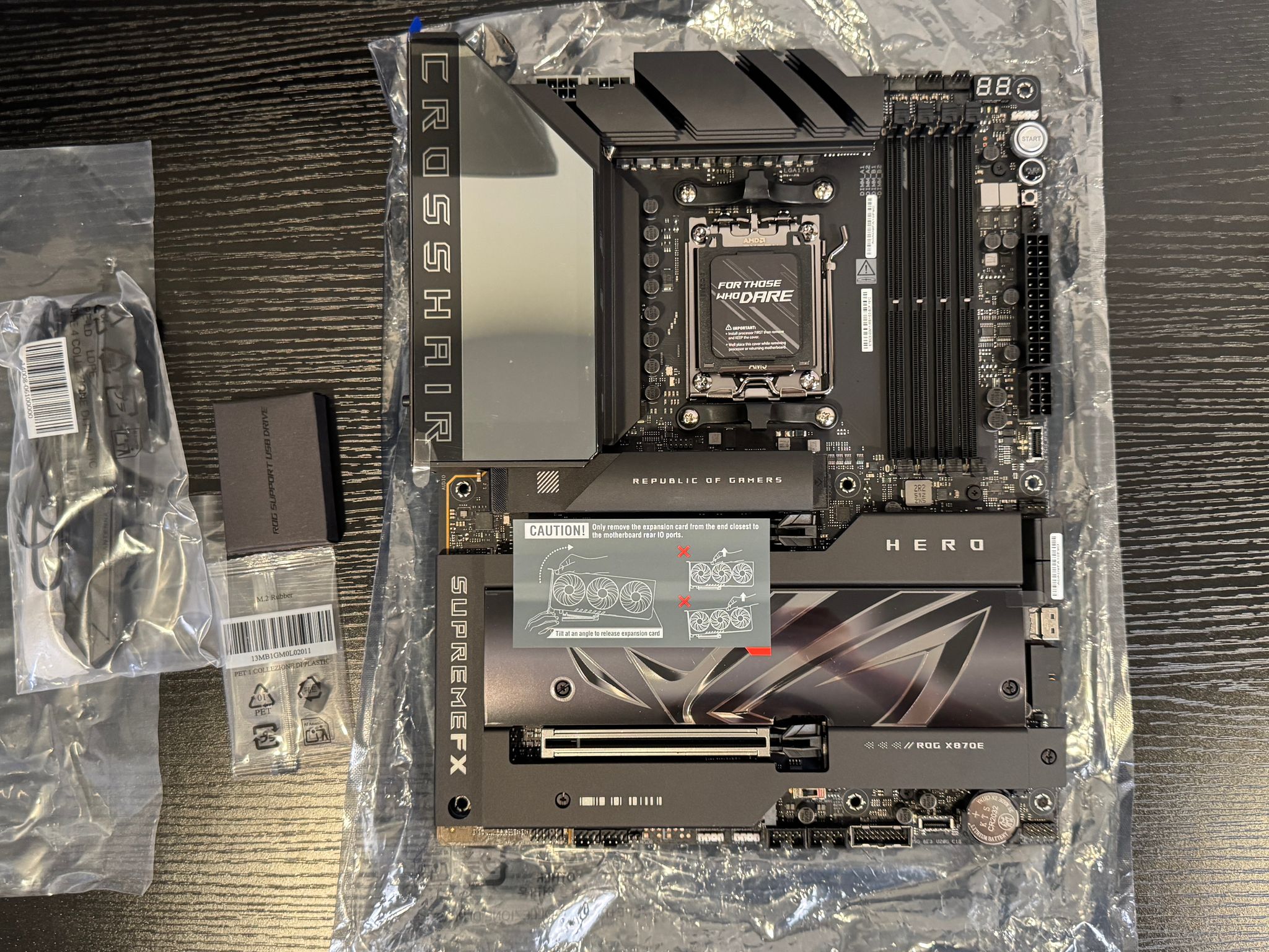 Asus Rog X870E Crosshair Hero - Brand New