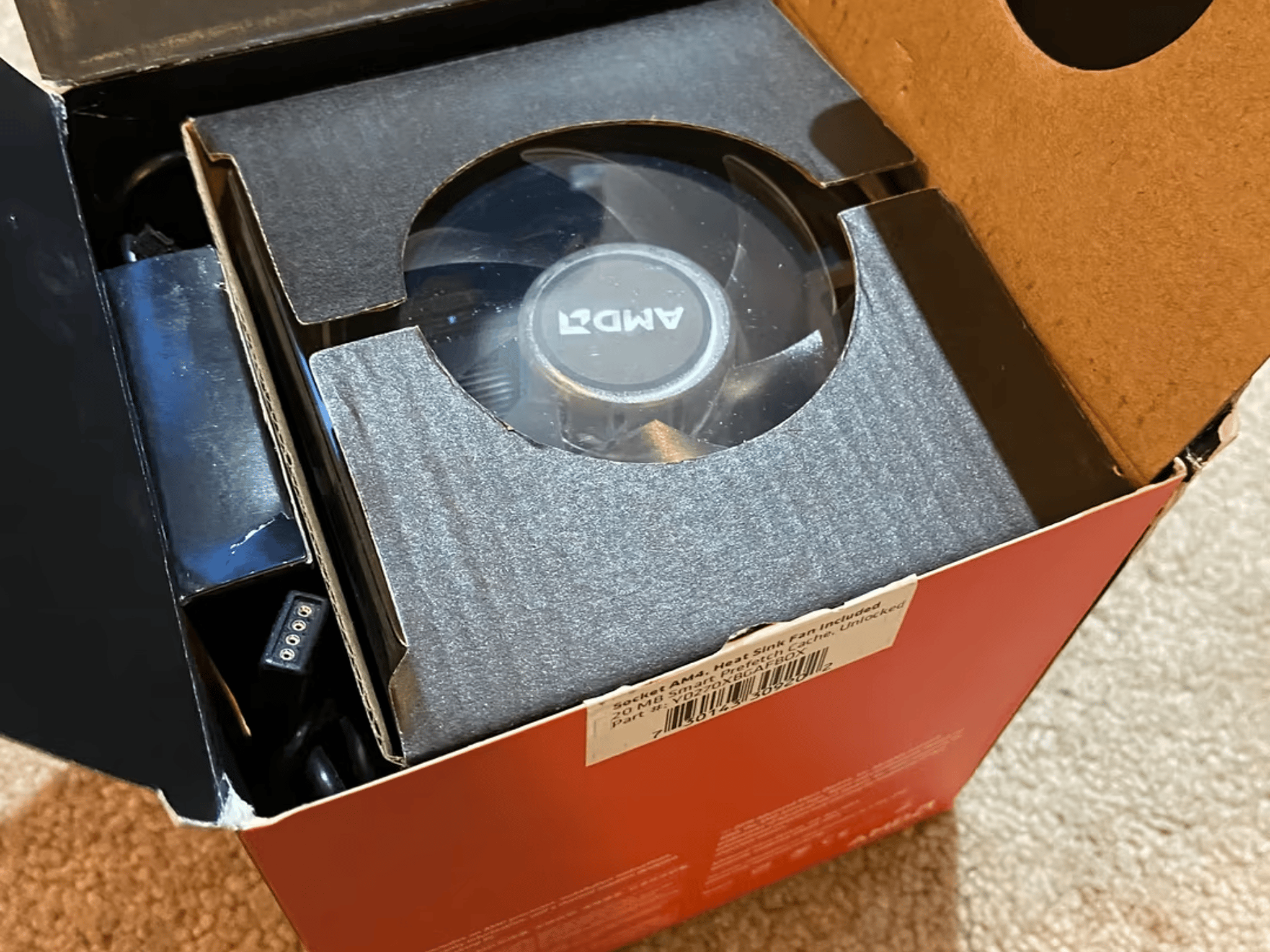 Ryzen 7 2700x AMD CPU - 8-core 16-thread