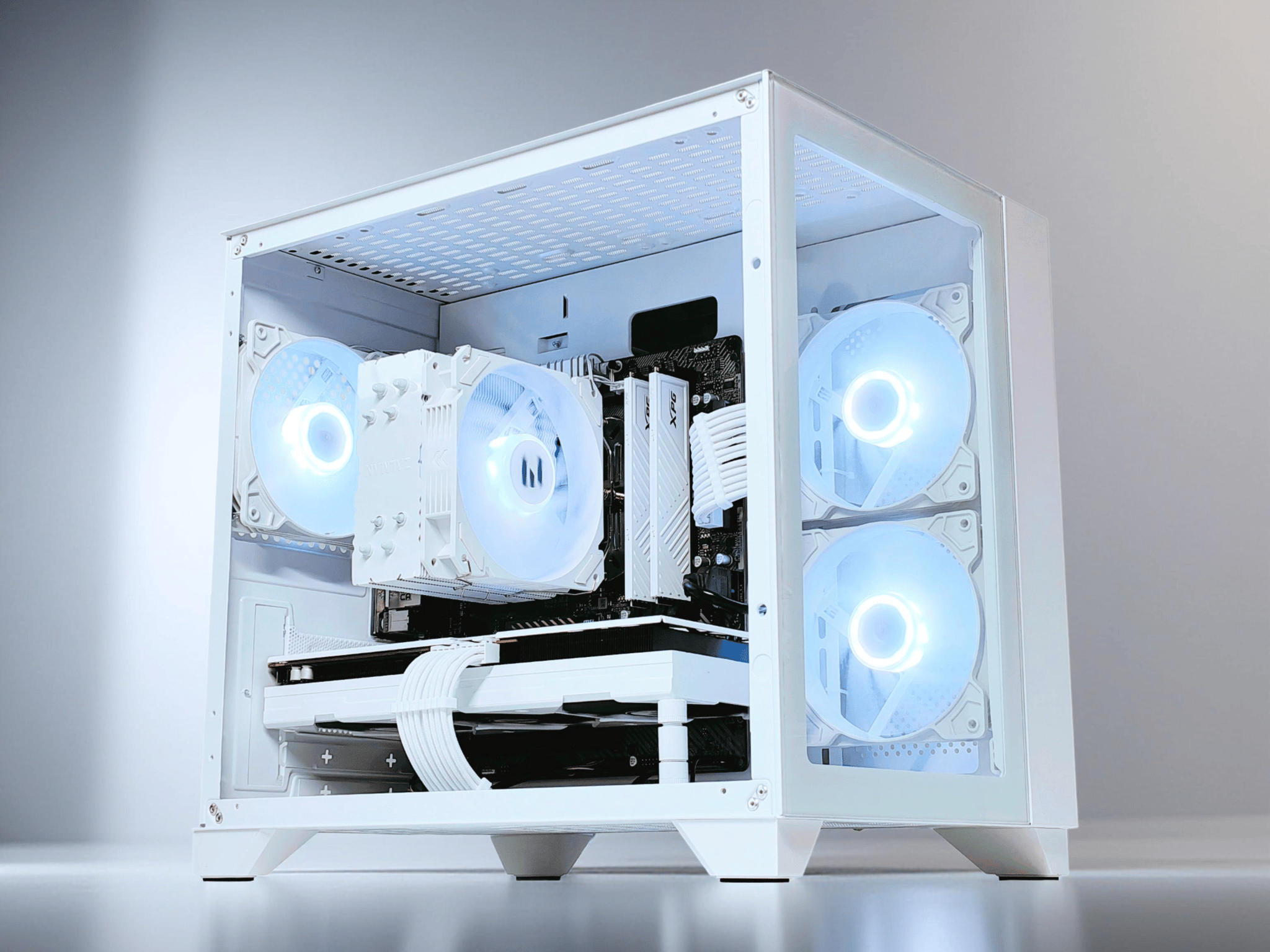 🎁{Holiday Sale}🎄Gaming PC❄️AMD RX 5500 XT 8GB❄️AMD Ryzen 5 2600 6 core❄️16GB DDR4❄️500GB NVME