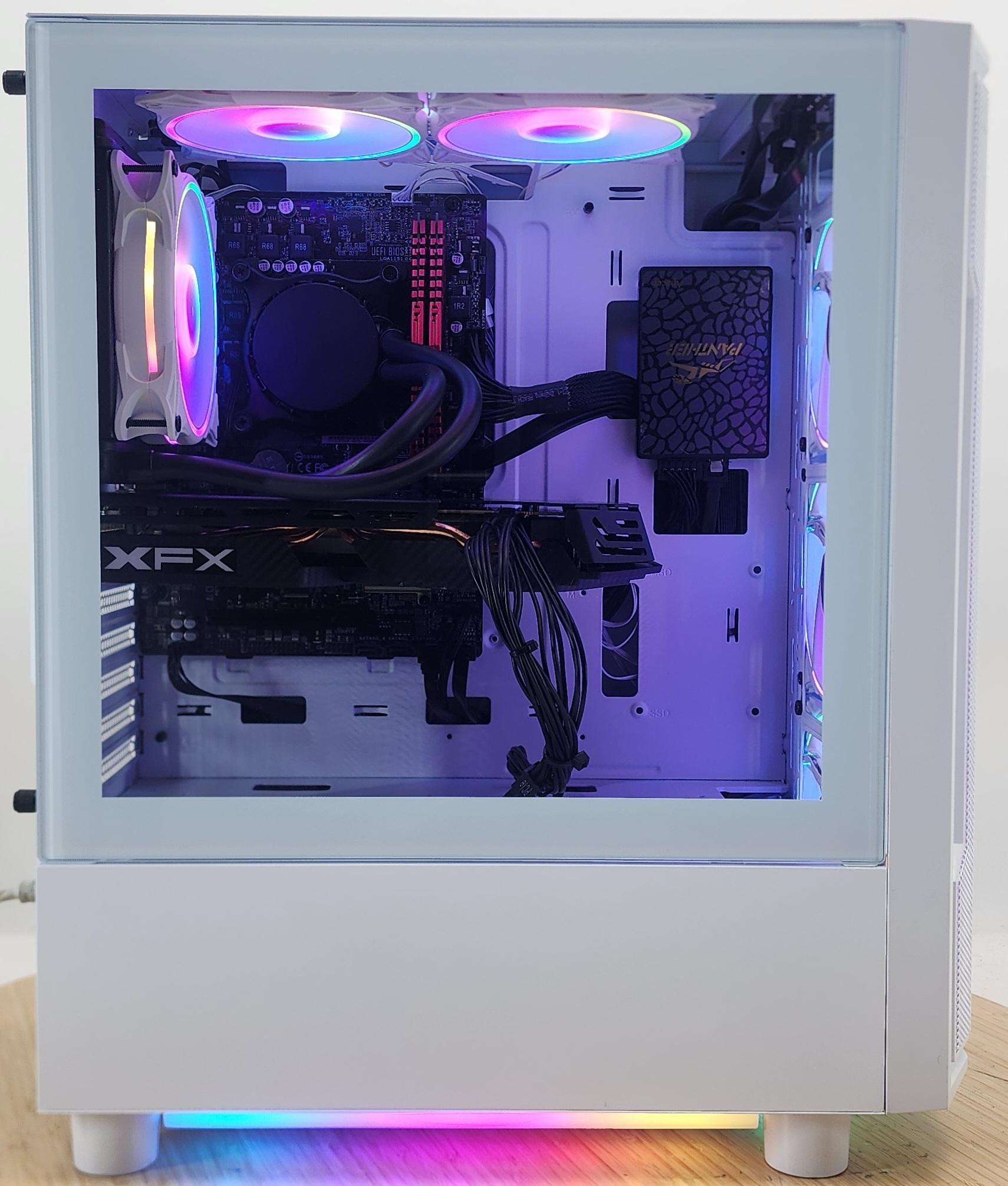 Gaming PC i5-6500 16GB RAM 240GB SSD + 500GB HDD RX 580 8GB Windows 11 Computer
