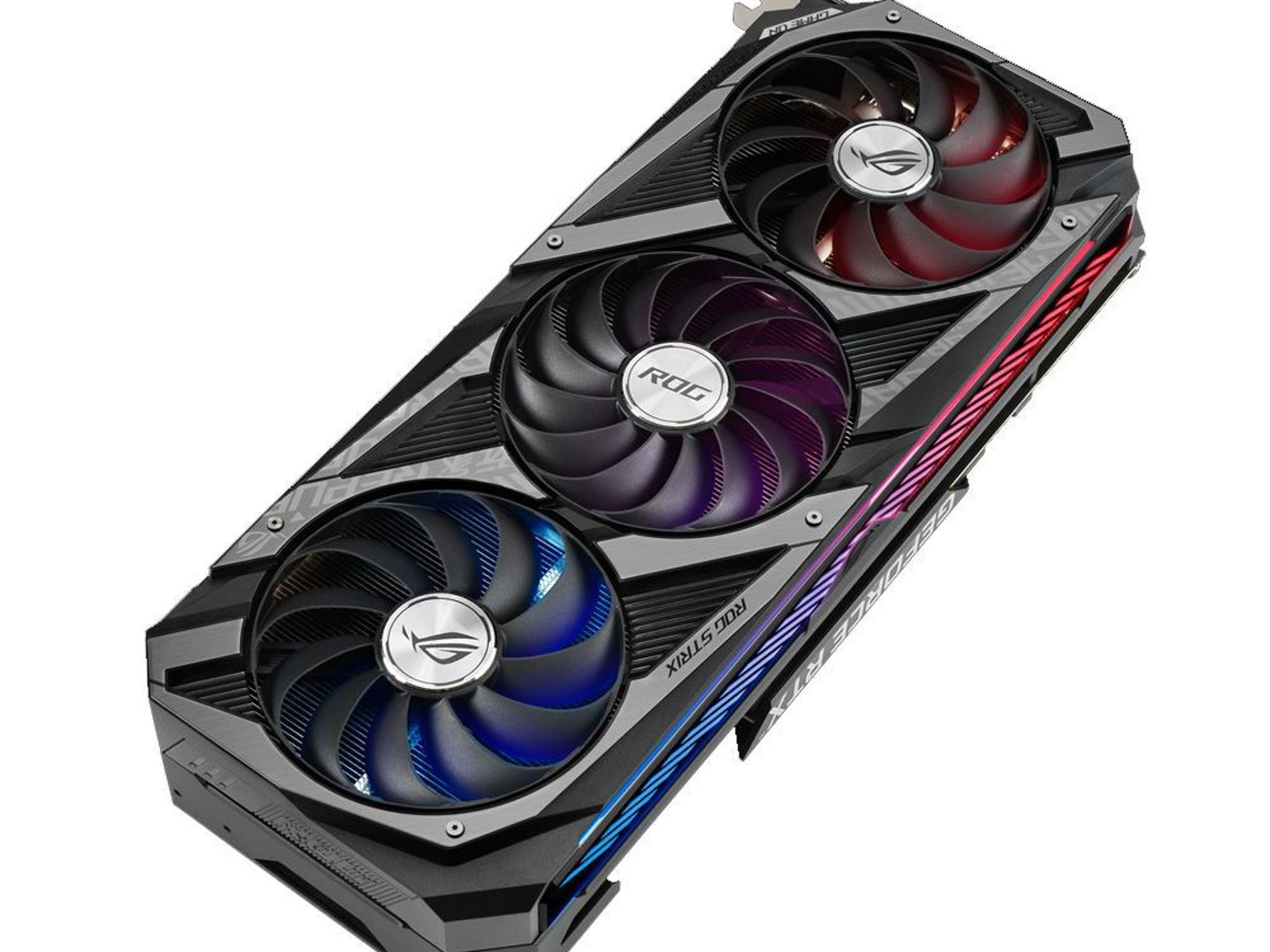 ASUS GeForce RTX 3080 Strix Overclocked Triple-Fan 10GB GDDR6X PCIe 4.0 Graphics Card