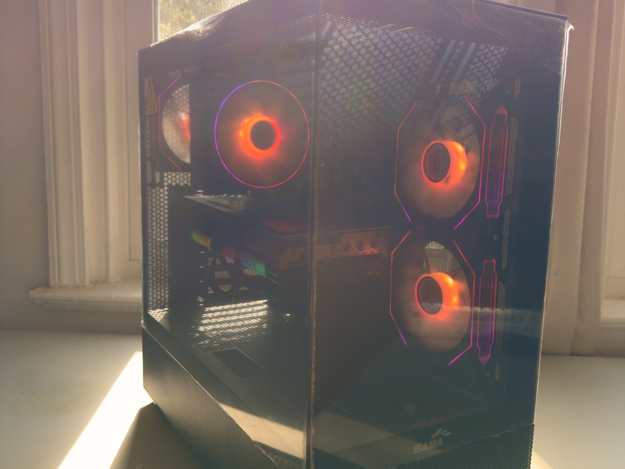 Gaming PC | RTX 3070TI 8GB | RYZEN 5 7500X3D | 16GB DDR5 | 1TB SSD | WINDOWS 11 | WIFI & BT