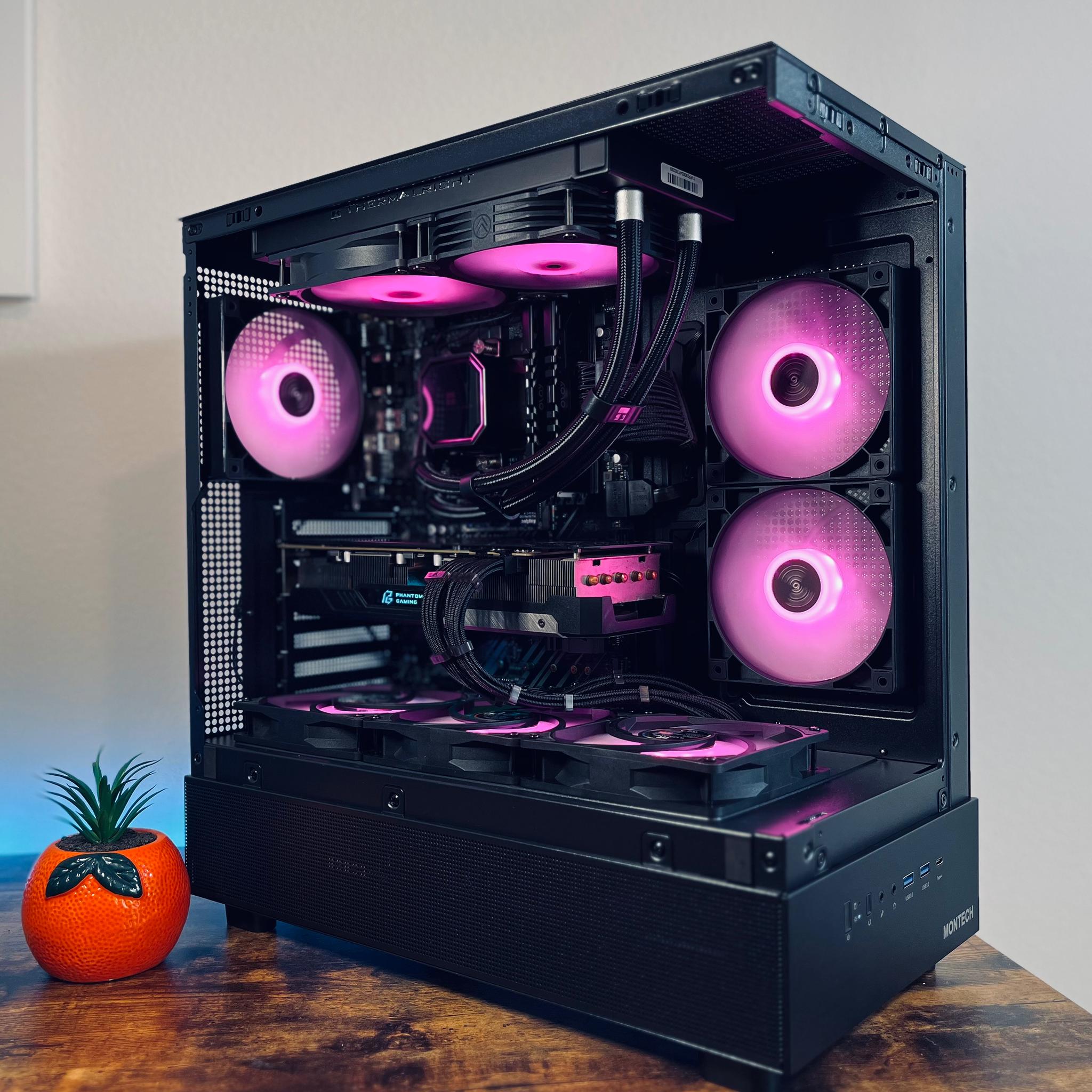 Black Gaming PC(RX 5700xt+ i5 8400)