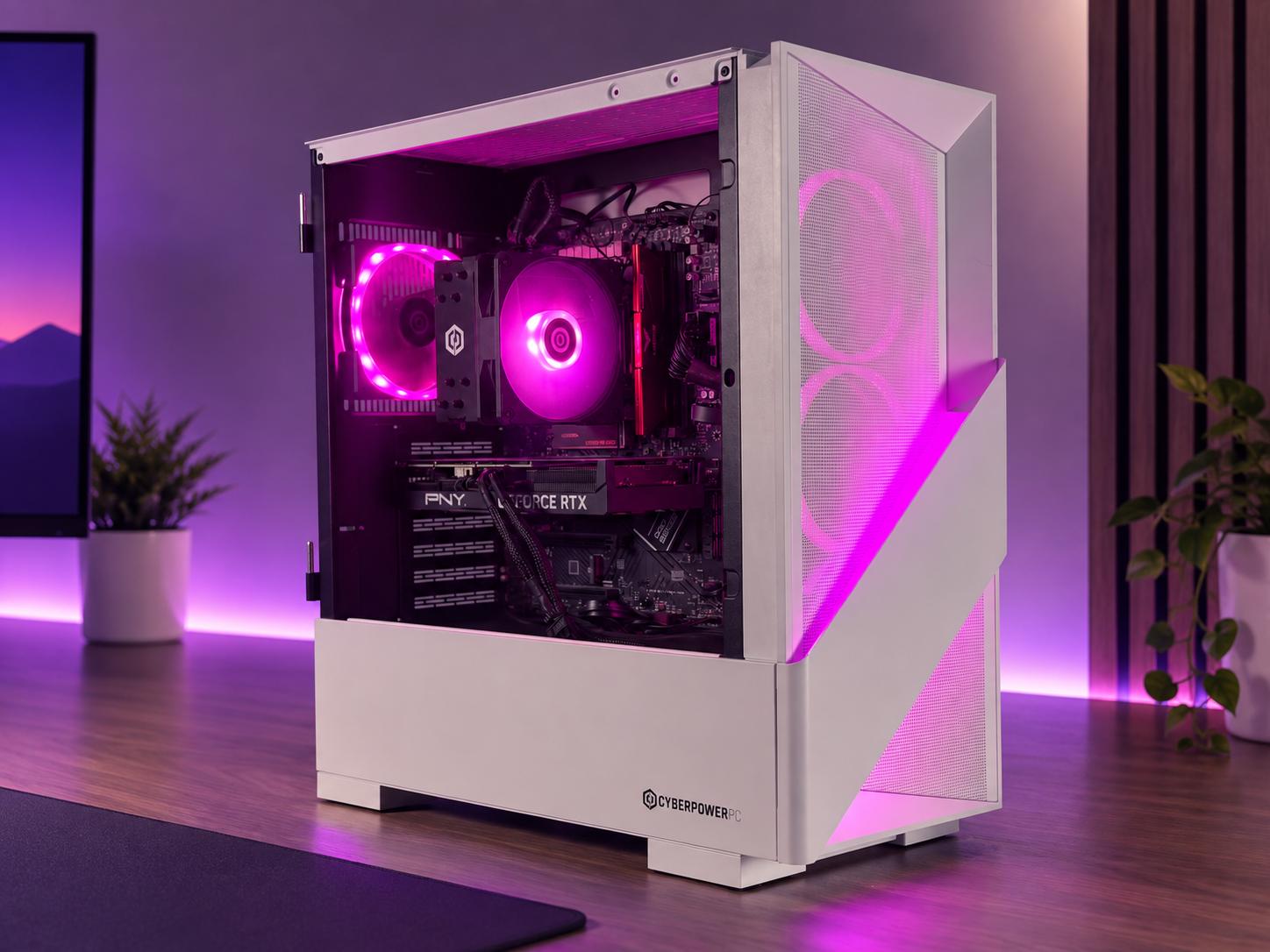 💜STARLIGHT Gaming PC | RTX 4060 TI 8GB | Ryzen 7 9700x | 16GB DDR5 | 2TB NVME | FREE SHIPPING