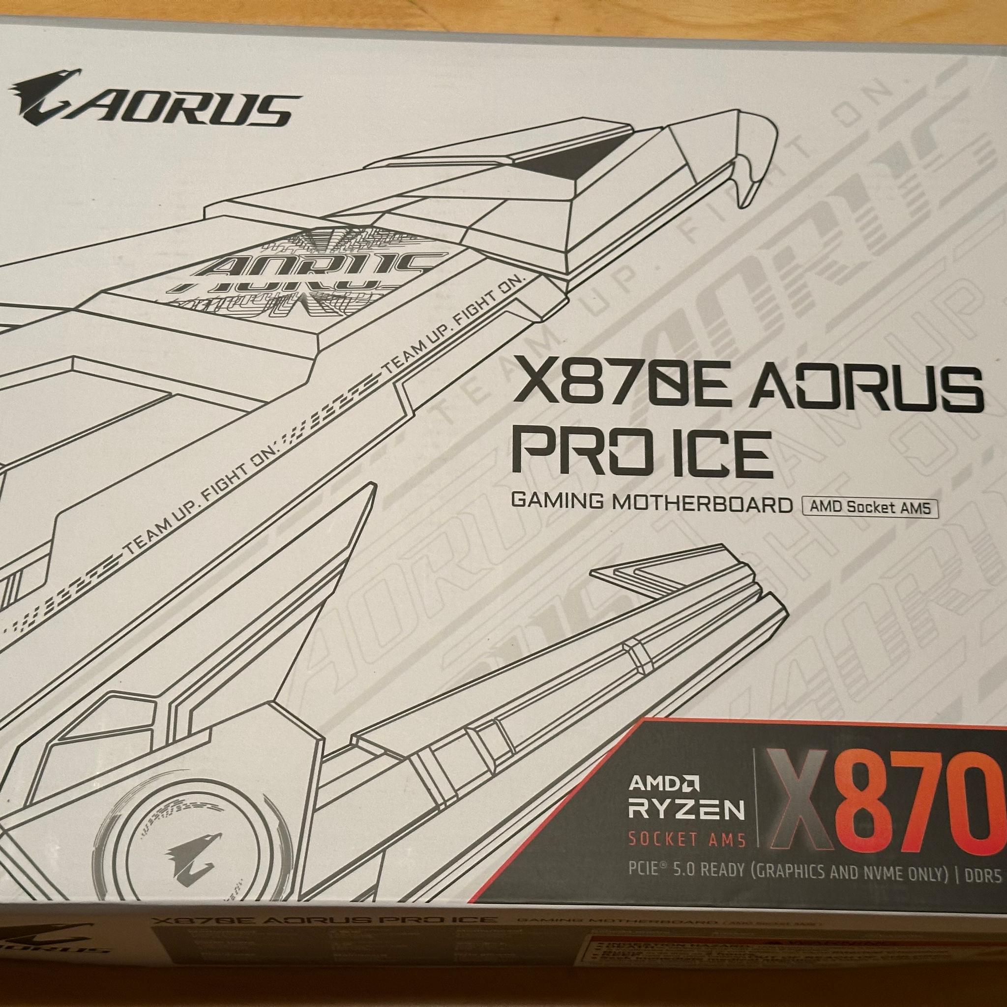 GIGABYTE X870E AORUS PRO ICE