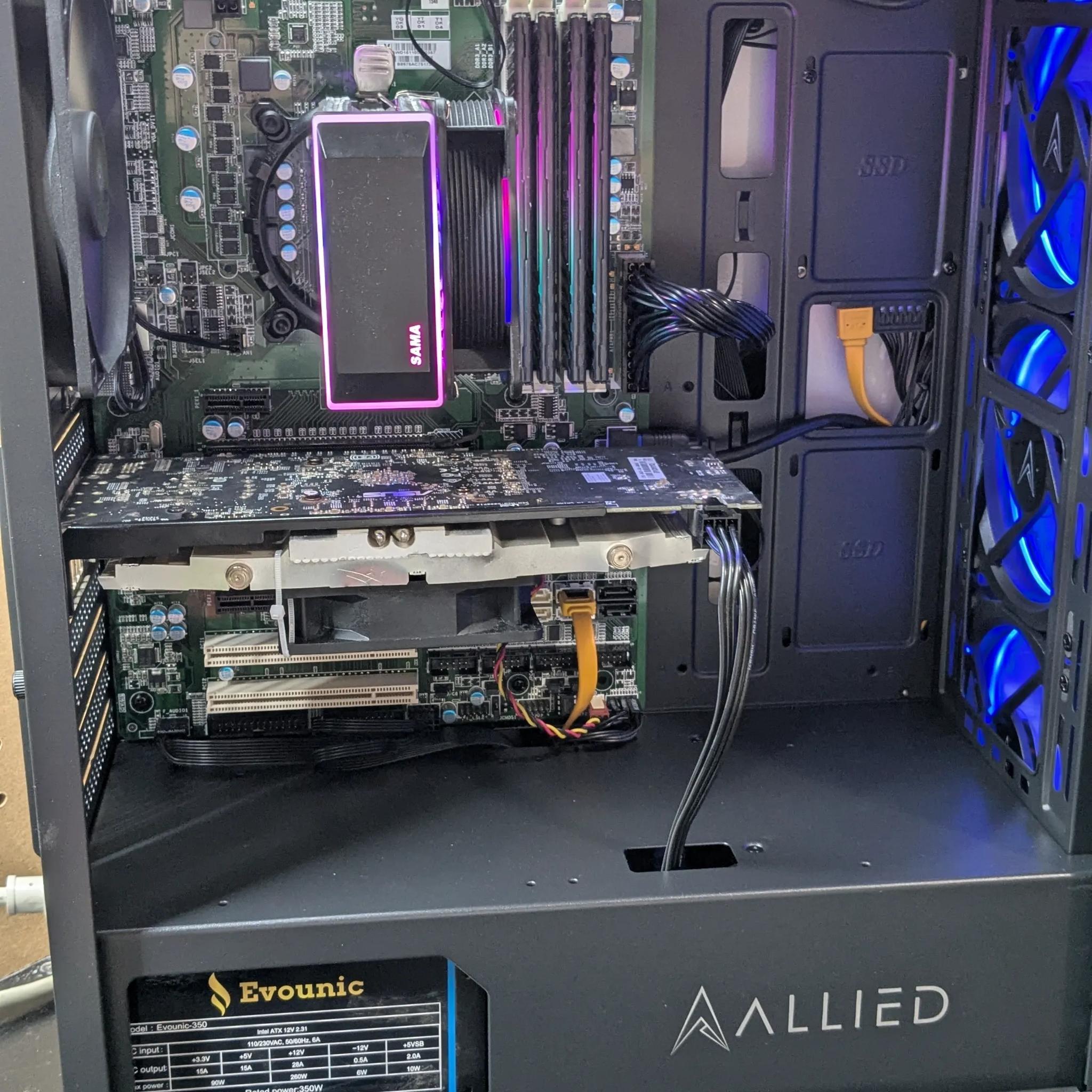 120 FPS Fortnite | 180 Day Warranty | i5 4570, 16GB RAM, 480GB SSD, RX 470 4GB, RGB, Win10, Wifi