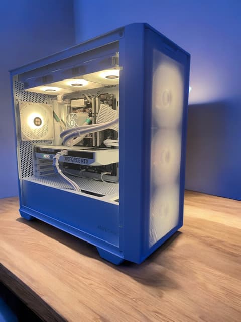 1080p/1440p ALL WHITE CUSTOM GAMING PC
