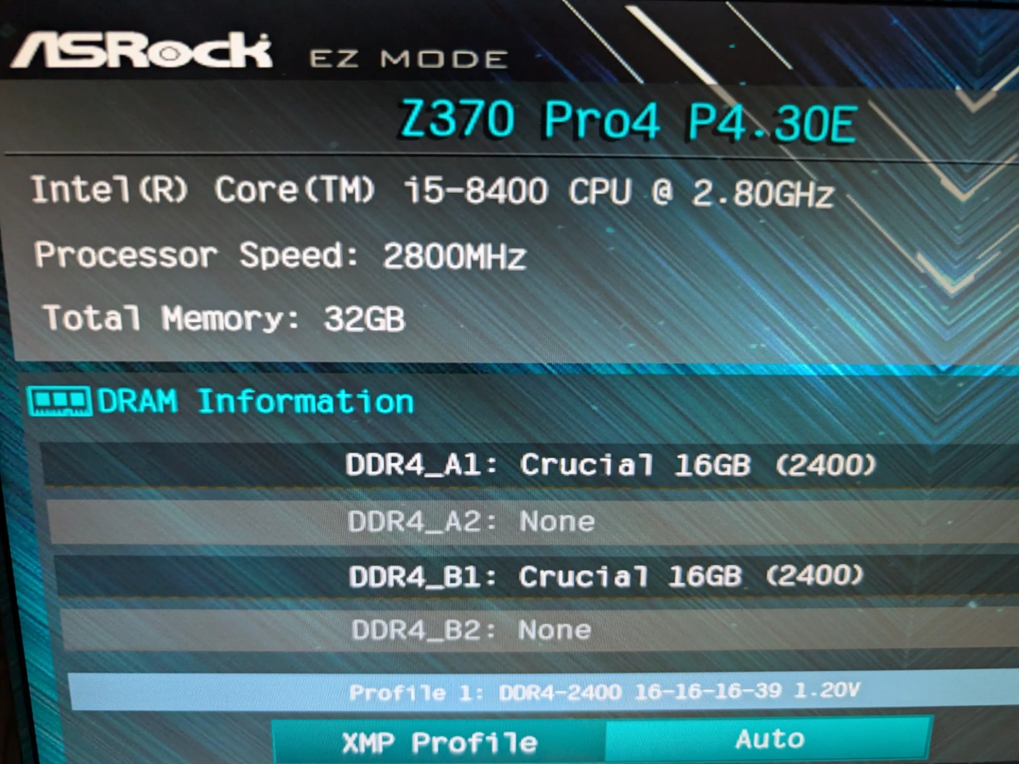 Intel Core i5 8400 + AsRock Z370 Pro4 + cpu cooler