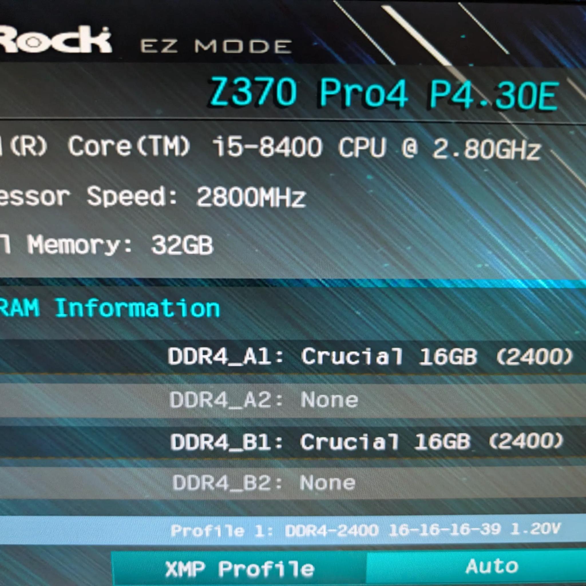 Intel Core i5 8400 + AsRock Z370 Pro4 + cpu cooler