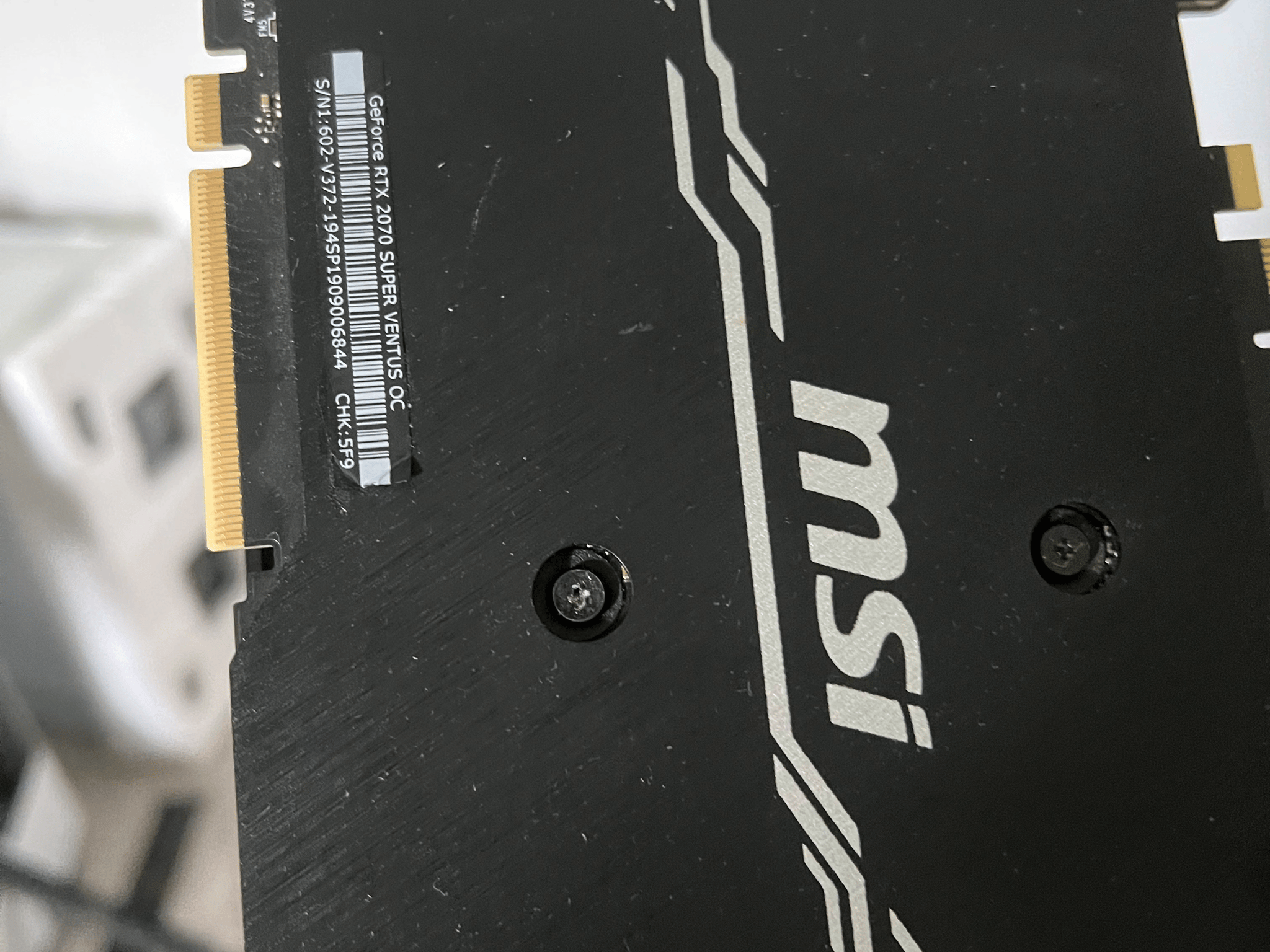 MSI RTX 2070 Super Ventus OC