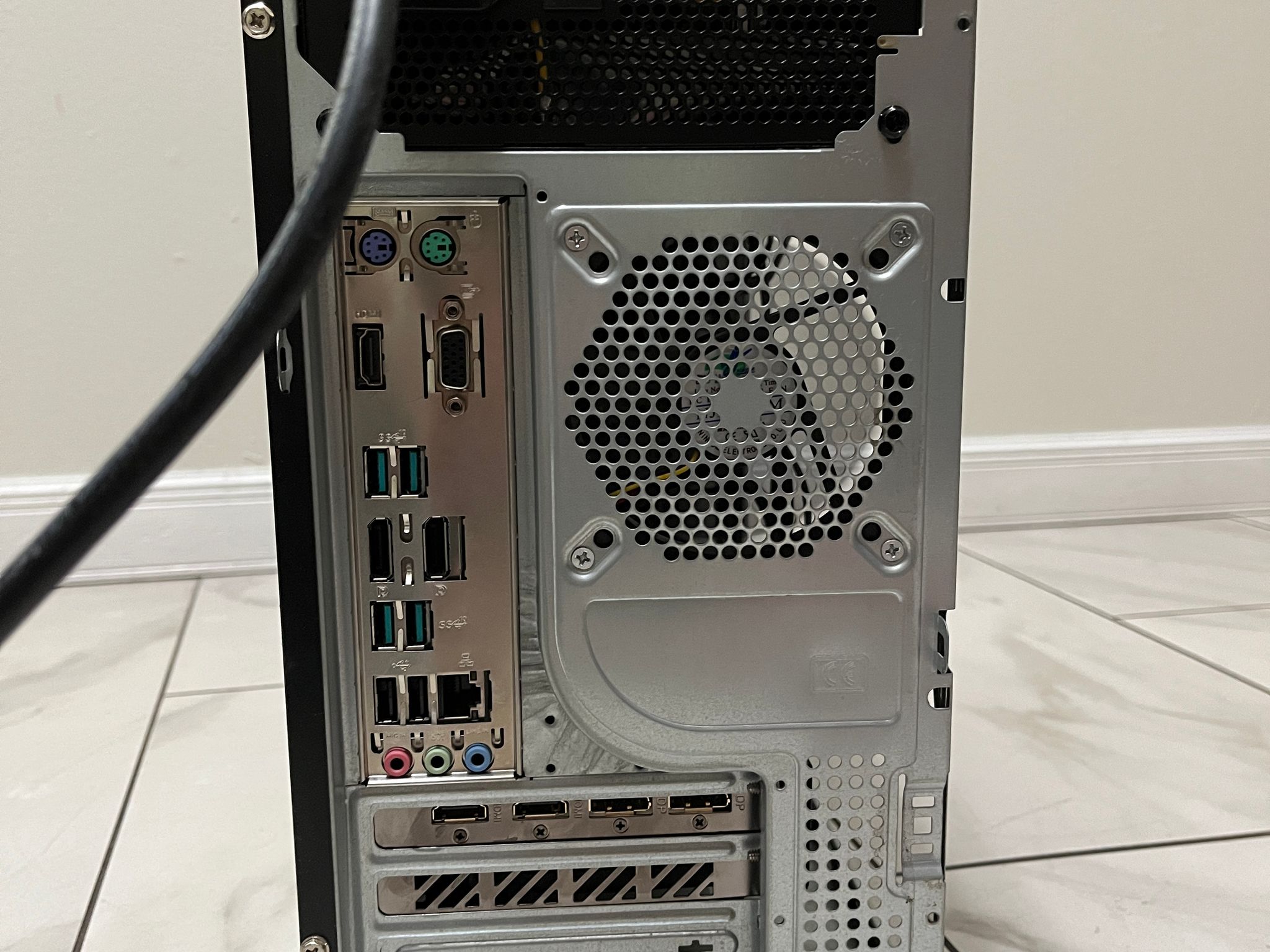 NVIDIA RTX 4060 Ti, Intel Core i7-9700, 16GB RAM, 500GB SSD - High FPS Gaming PC w/ Wi-Fi & BT