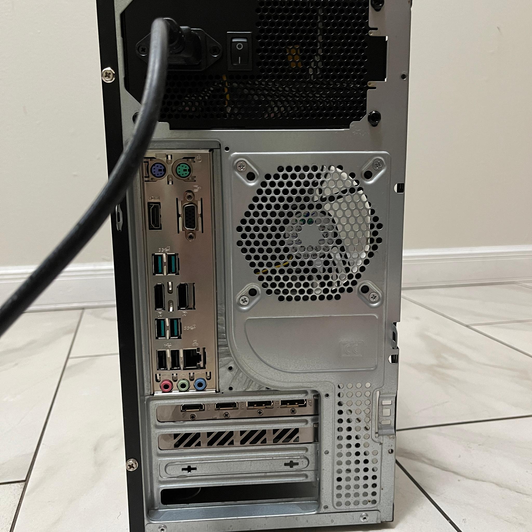 NVIDIA RTX 4060 Ti, Intel Core i7-9700, 16GB RAM, 500GB SSD - High FPS Gaming PC w/ Wi-Fi & BT