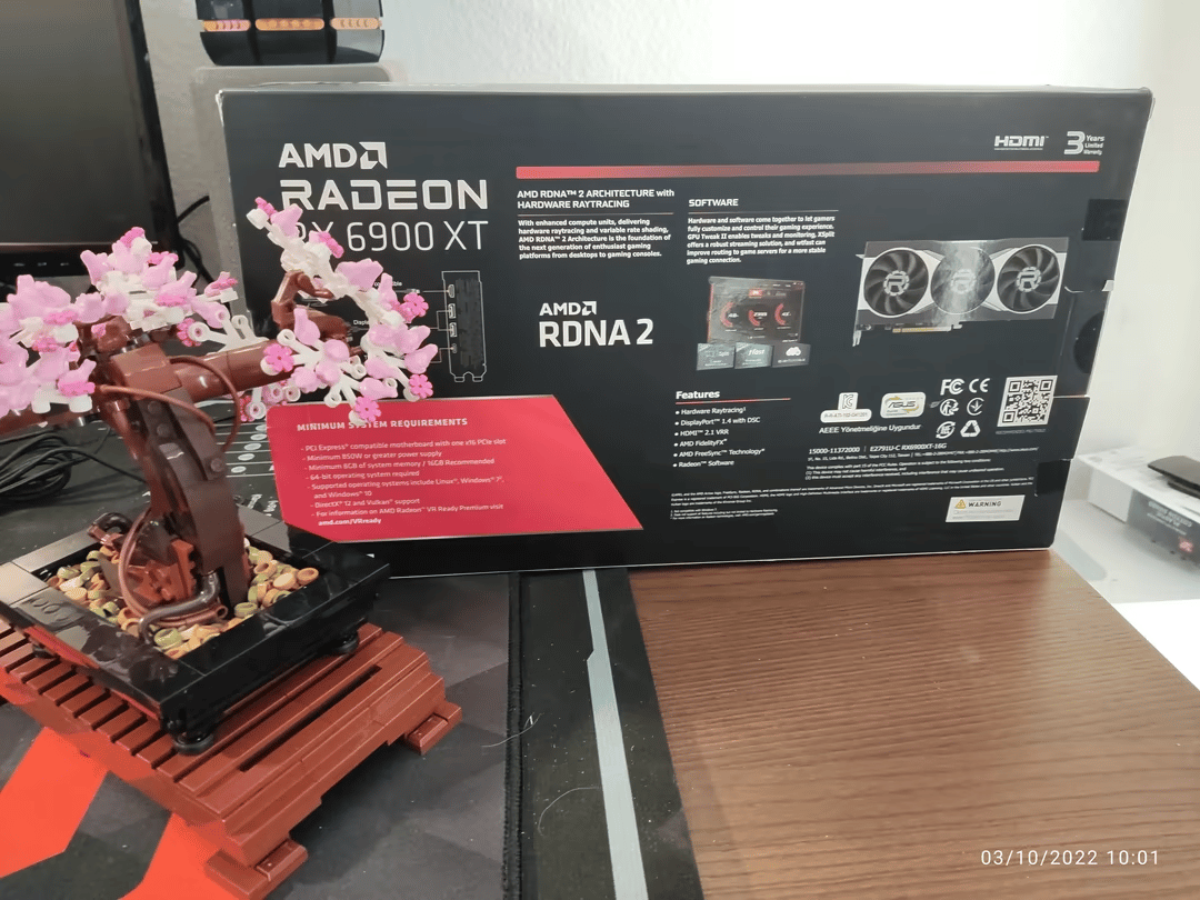 Asus 6900XT with EKWB Waterblock