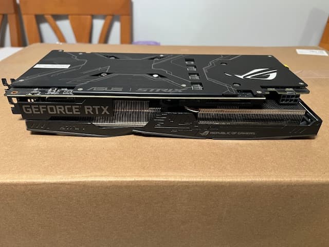 ASUS NVIDIA GeForce RTX 2060 ROG Strix EVO V2 Gaming Triple-Fan 6GB GDDR6 PCIe 3.0 Graphics Card