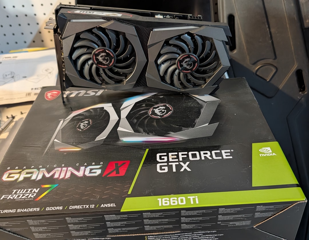 MSI GeForce GTX 1660 Ti GAMING X 6G 箱なし GeForce GTX 1660 Ti GAMING X 6G