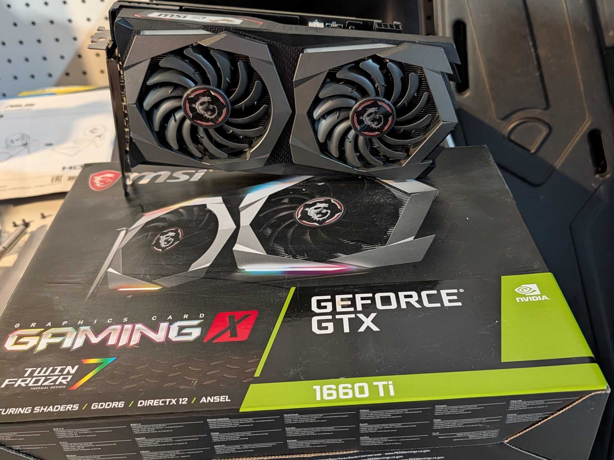 MSI GeForce GTX 1660 Ti GAMING X 6G