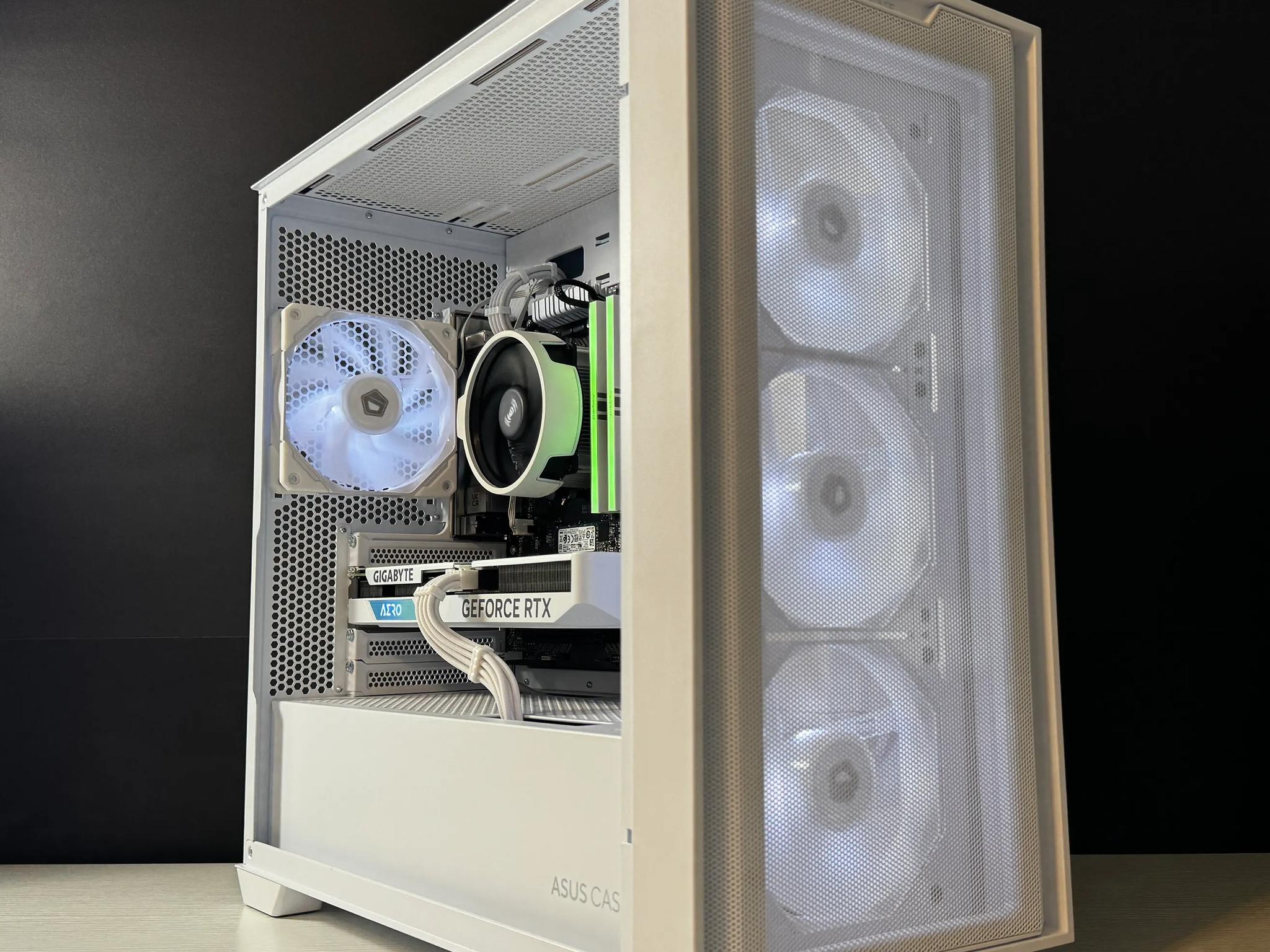 🧊FROST🧊 Gaming PC | AMD Ryzen 5 3600 | 16GB DDR4 | RTX 4060 | 1TB m.2 SSD | Win11 PRO | Wi-Fi