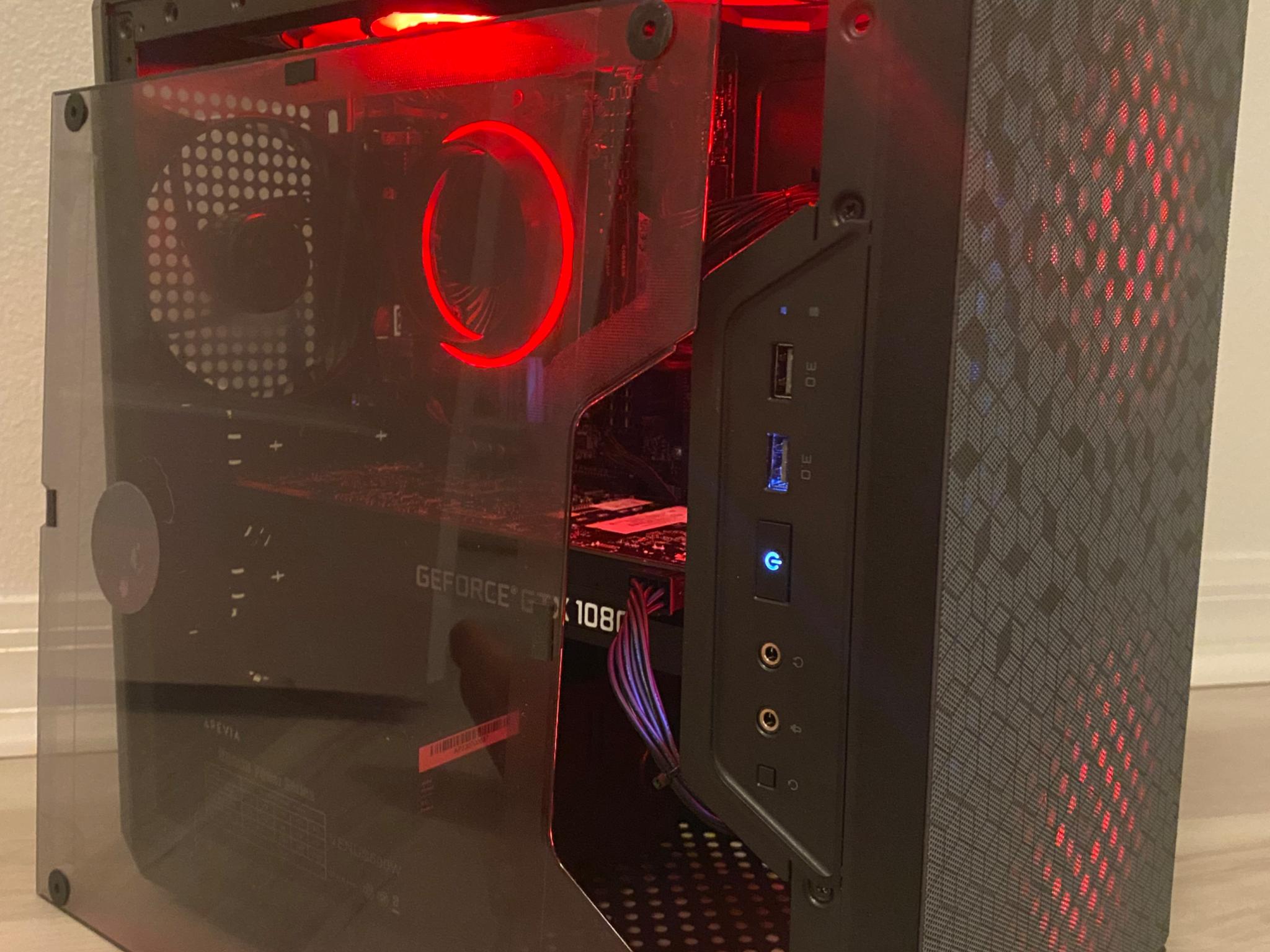 Gaming PC - GTX 1080, Intel i5-8600, 1TB SATA SSD, 500GB HDD, 16GB DDR4, Windows 10, ARGB, WiFi