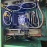 GREEN GOBLIN!!! MicroATX build with AMD Ryzen 9600X and 9070, 32GB DDR5, 2TB SSD