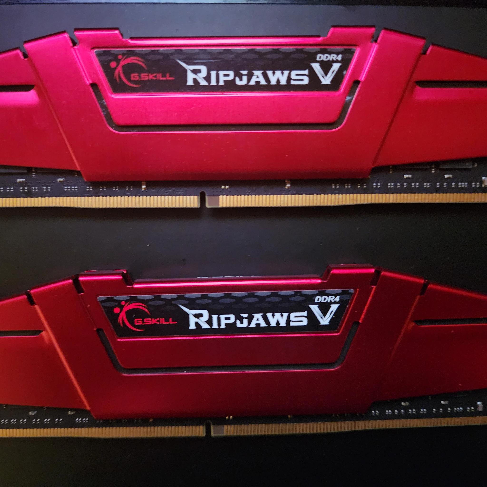 G.SKILL Ripjaws V 32GB 3600MHZ DDR4 (2x16GB)