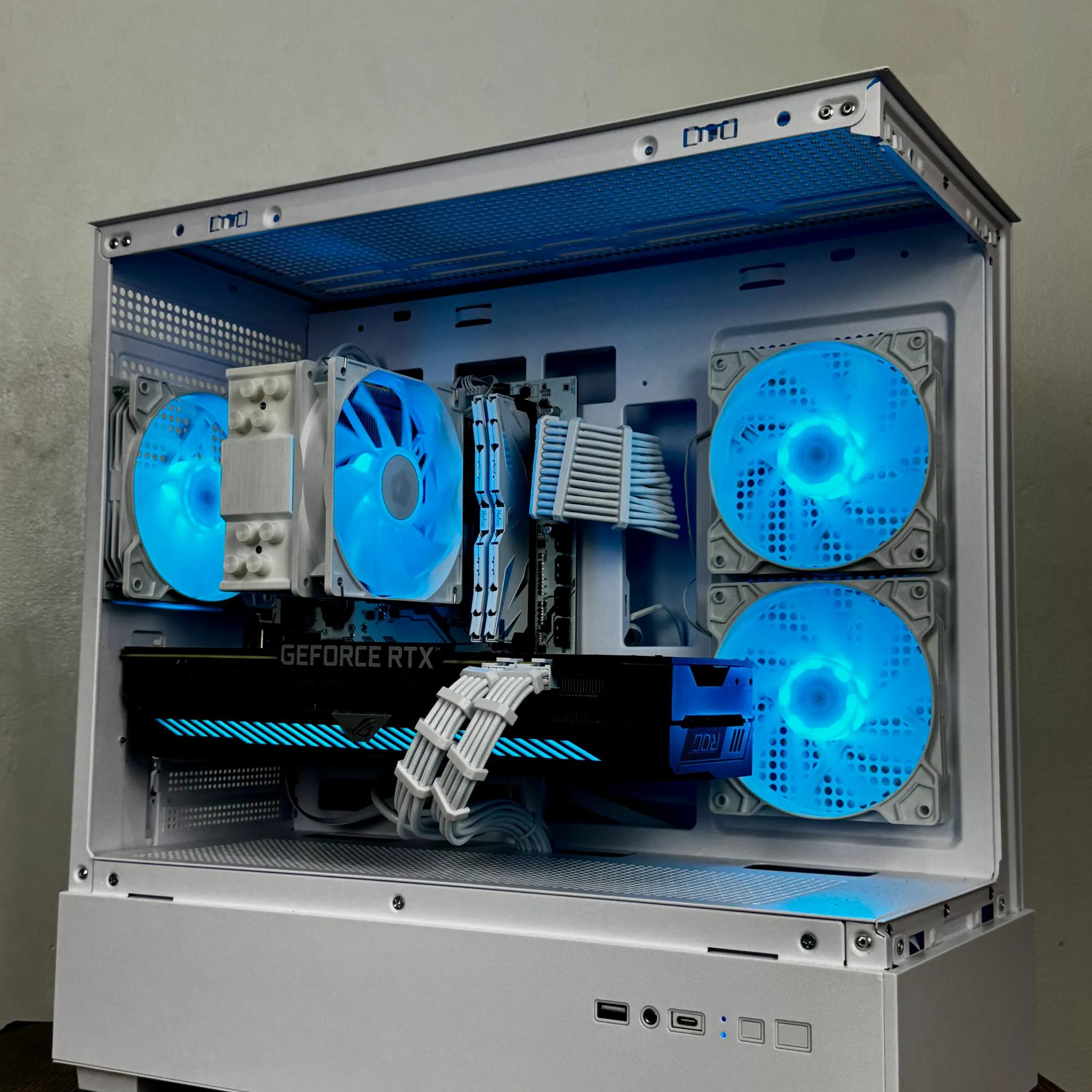🤍White🤍 Budget Gaming PC (Ryzen 5 5500 + RTX 3070 + 16gb of Ram)