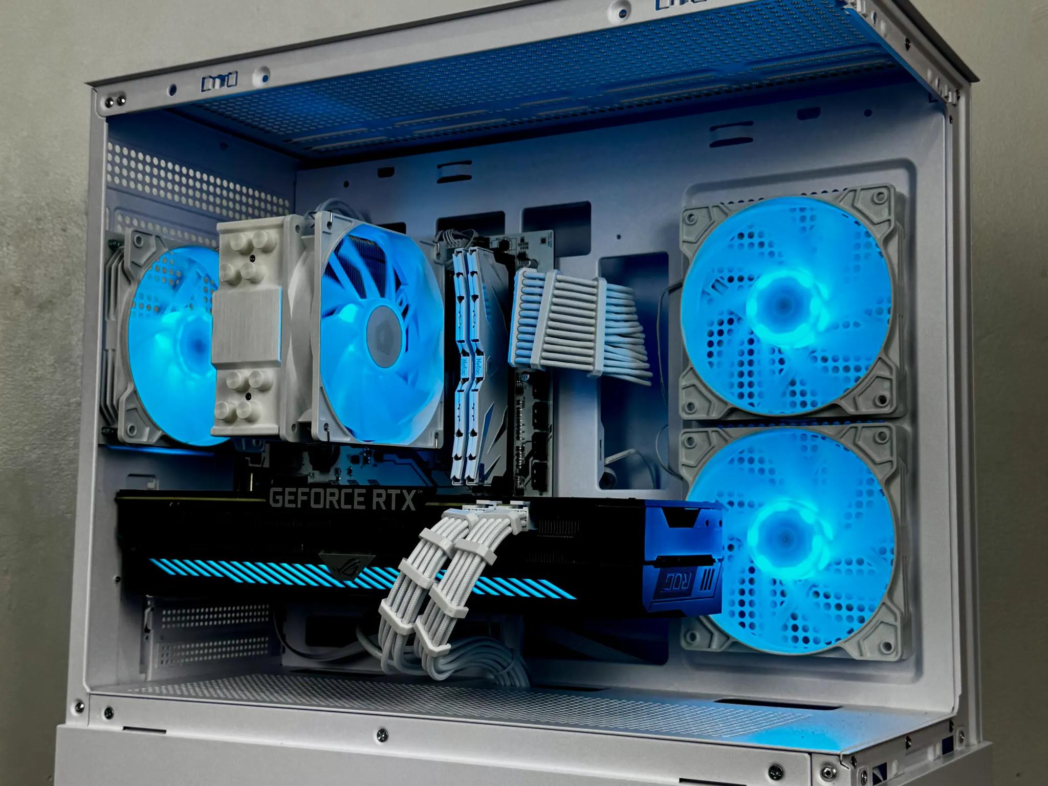 🤍White🤍 Budget Gaming PC (Ryzen 5 5500 + RTX 3070 + 16gb of Ram)