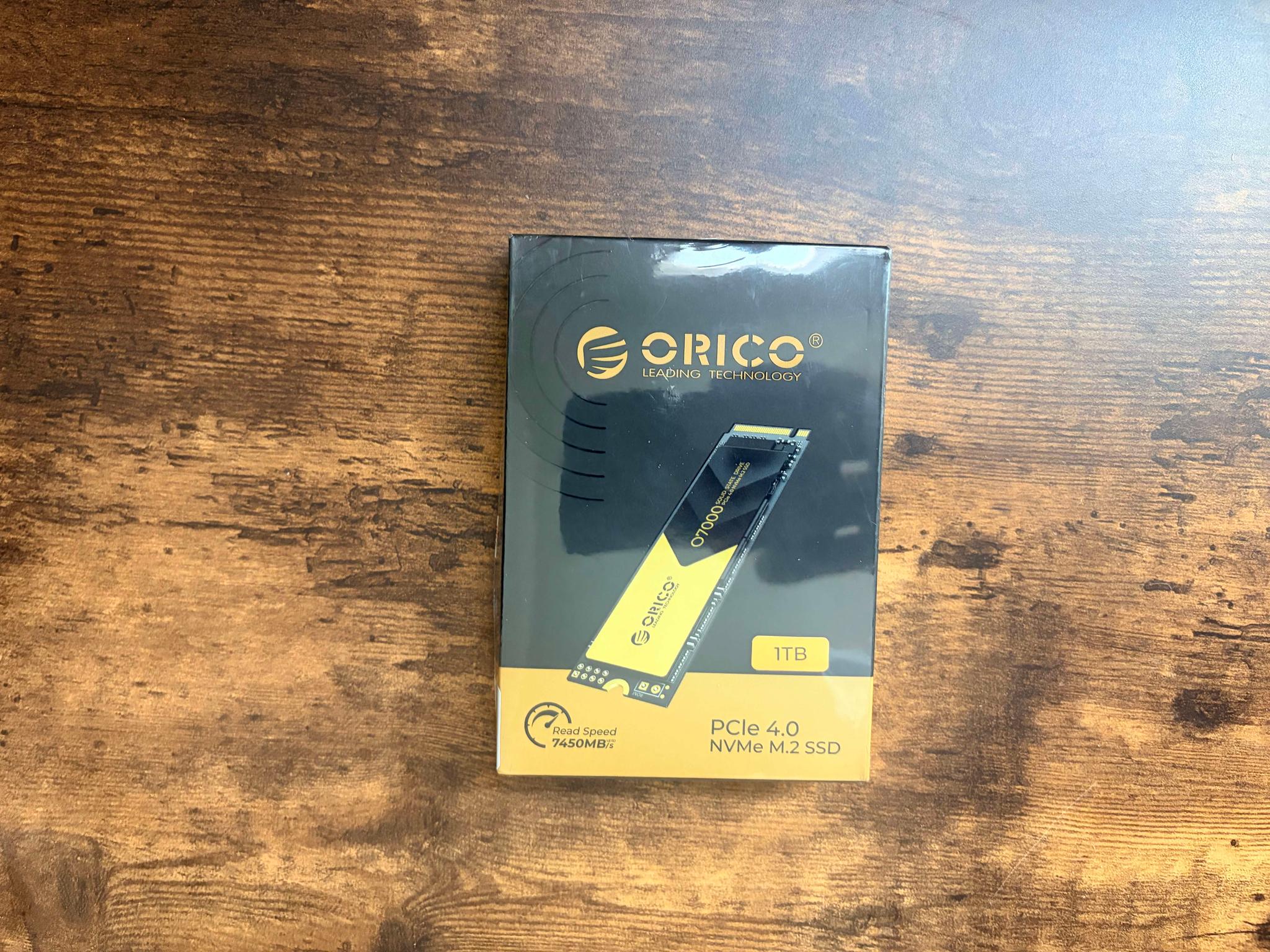 Orico o7000 1TB Gen 4x4 NVMe M.2 ssd