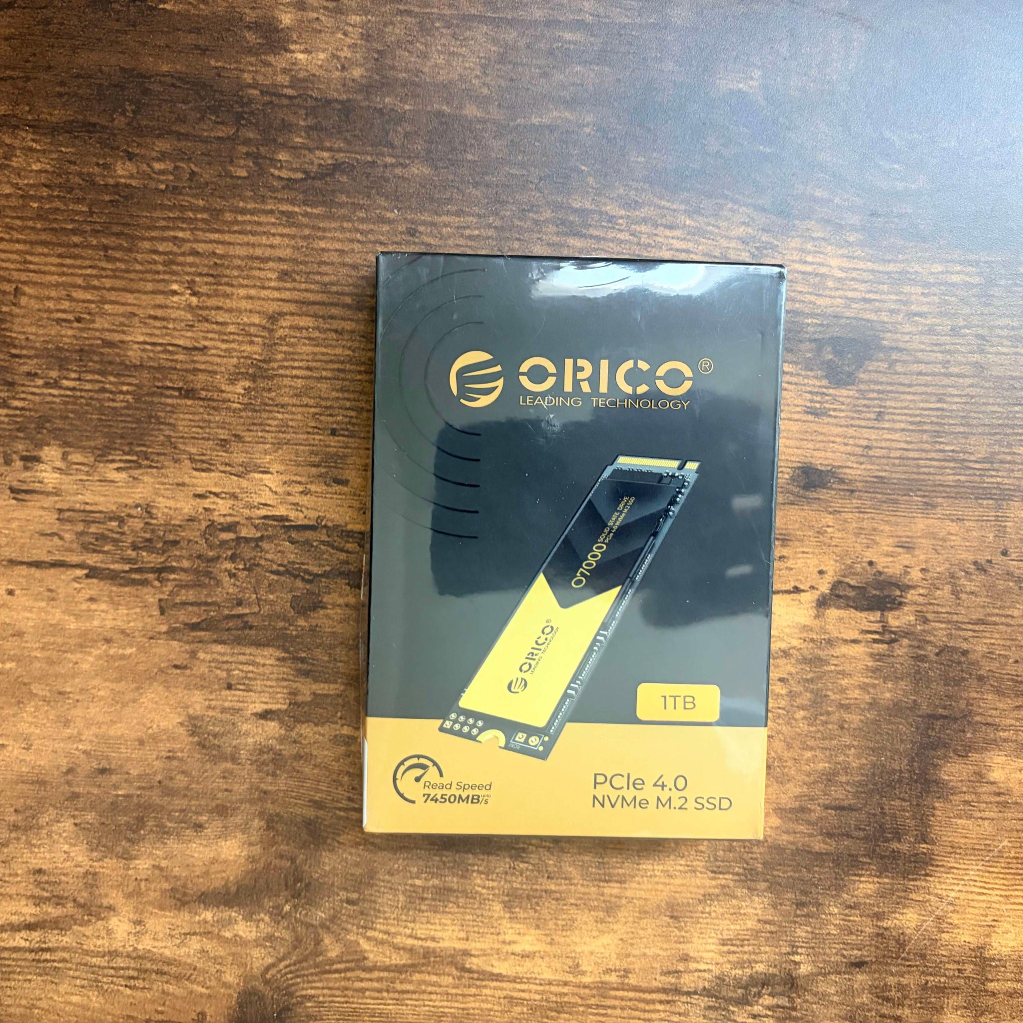 Orico o7000 1TB Gen 4x4 NVMe M.2 ssd